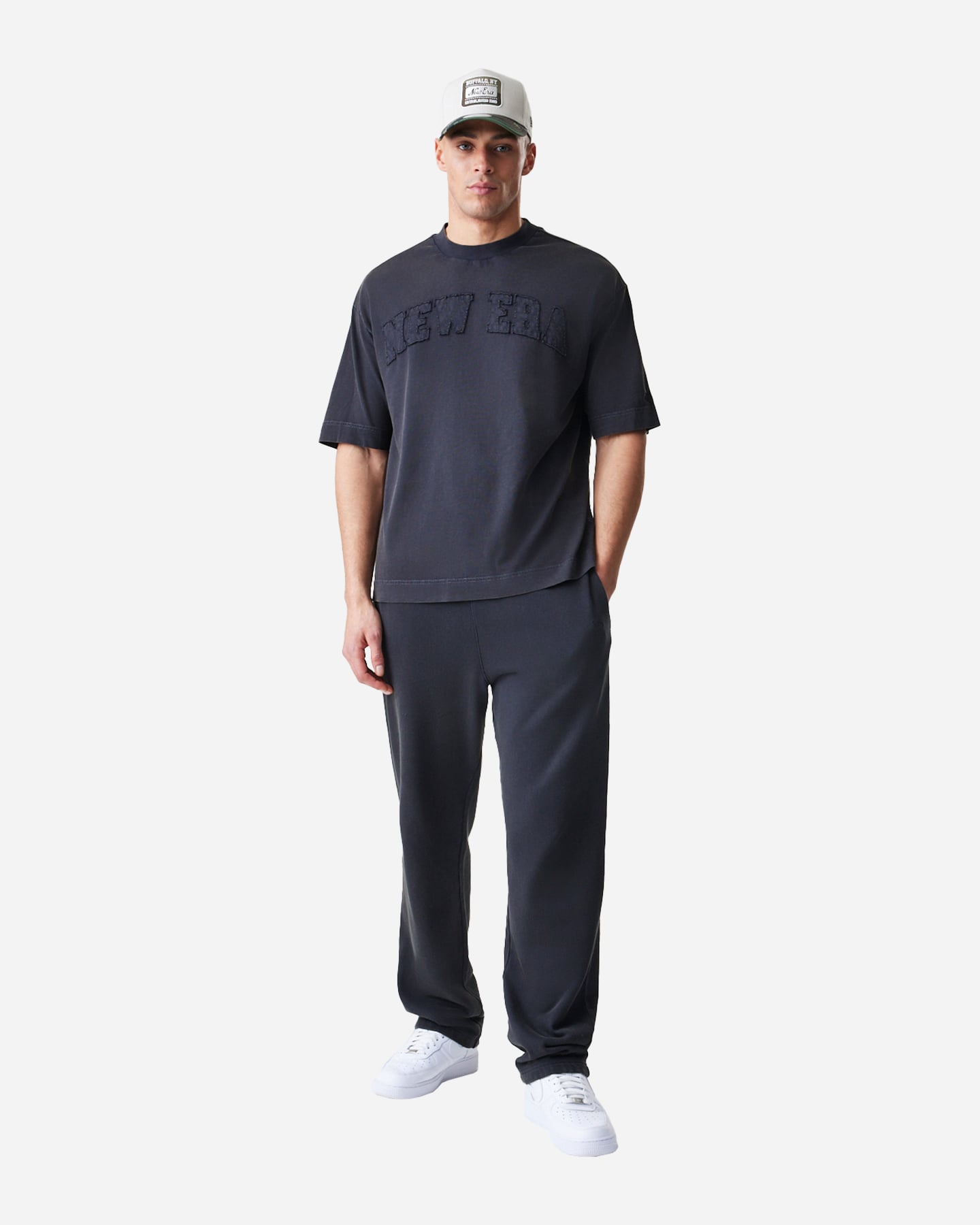 Pantalone NEW ERA DIRITTO M - Grigio - 5 | Cisalfa Sport