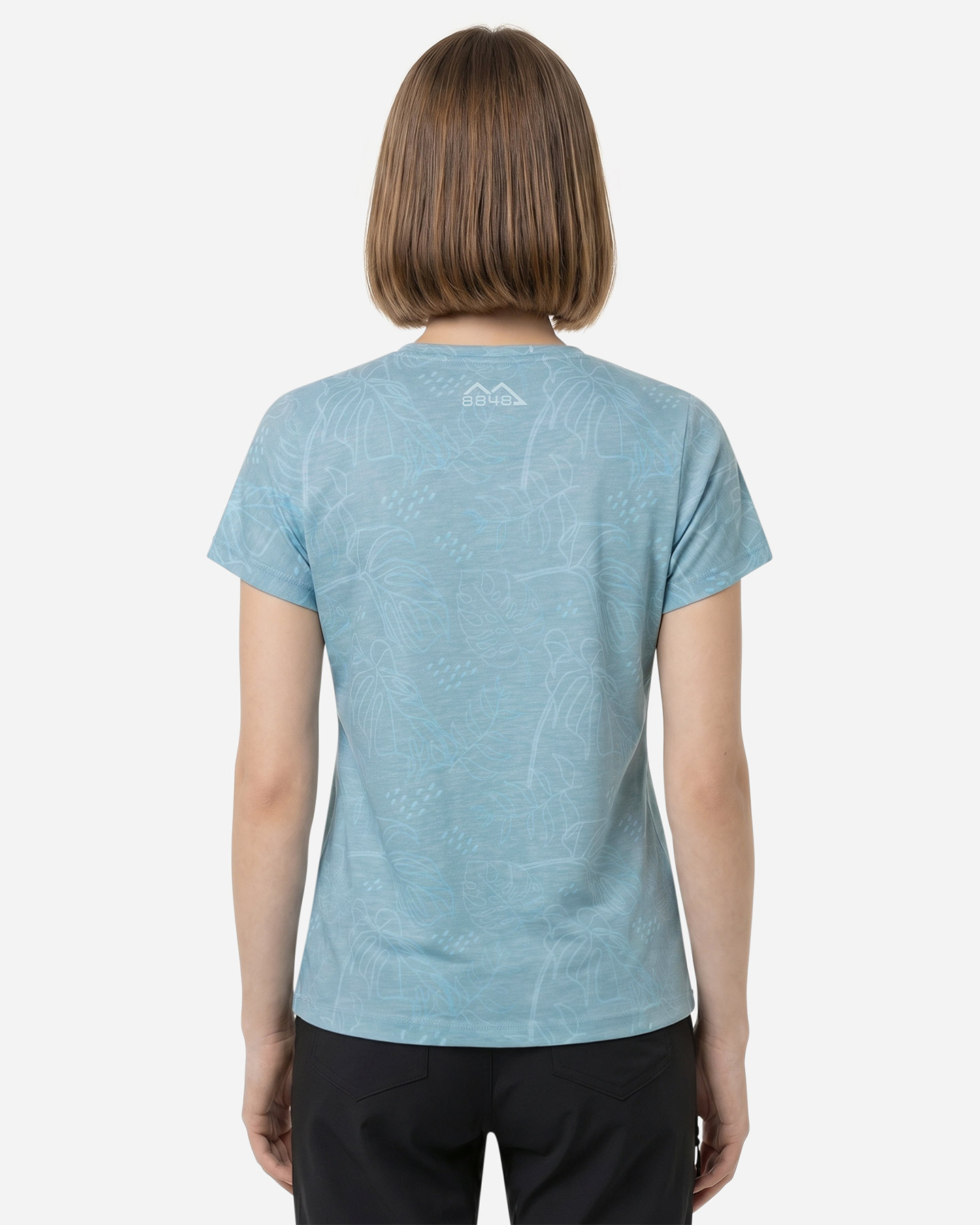 T-shirt 8848 ESSENTIAL W - Azzurro - 3 | Cisalfa Sport