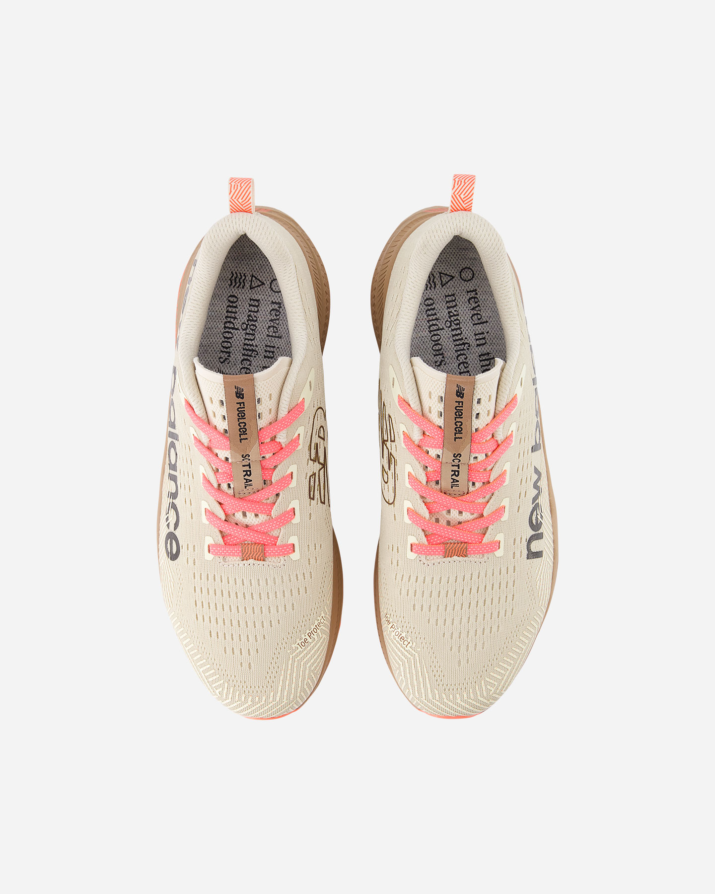 Scarpe trail NEW BALANCE FUELCELL SUPERCOMP TRAIL M - Beige - 3 | Cisalfa Sport