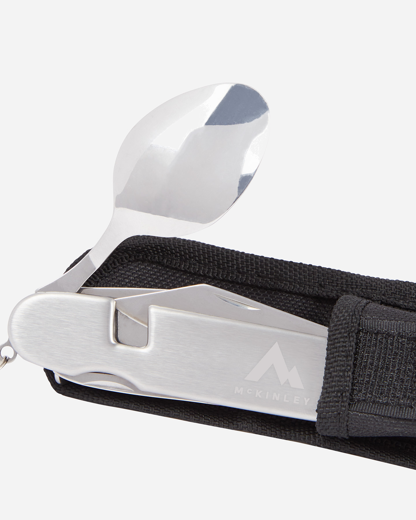 Posate campeggio MCKINLEY TRAVEL STAINLESS STEEL - Argento - 3 | Cisalfa Sport