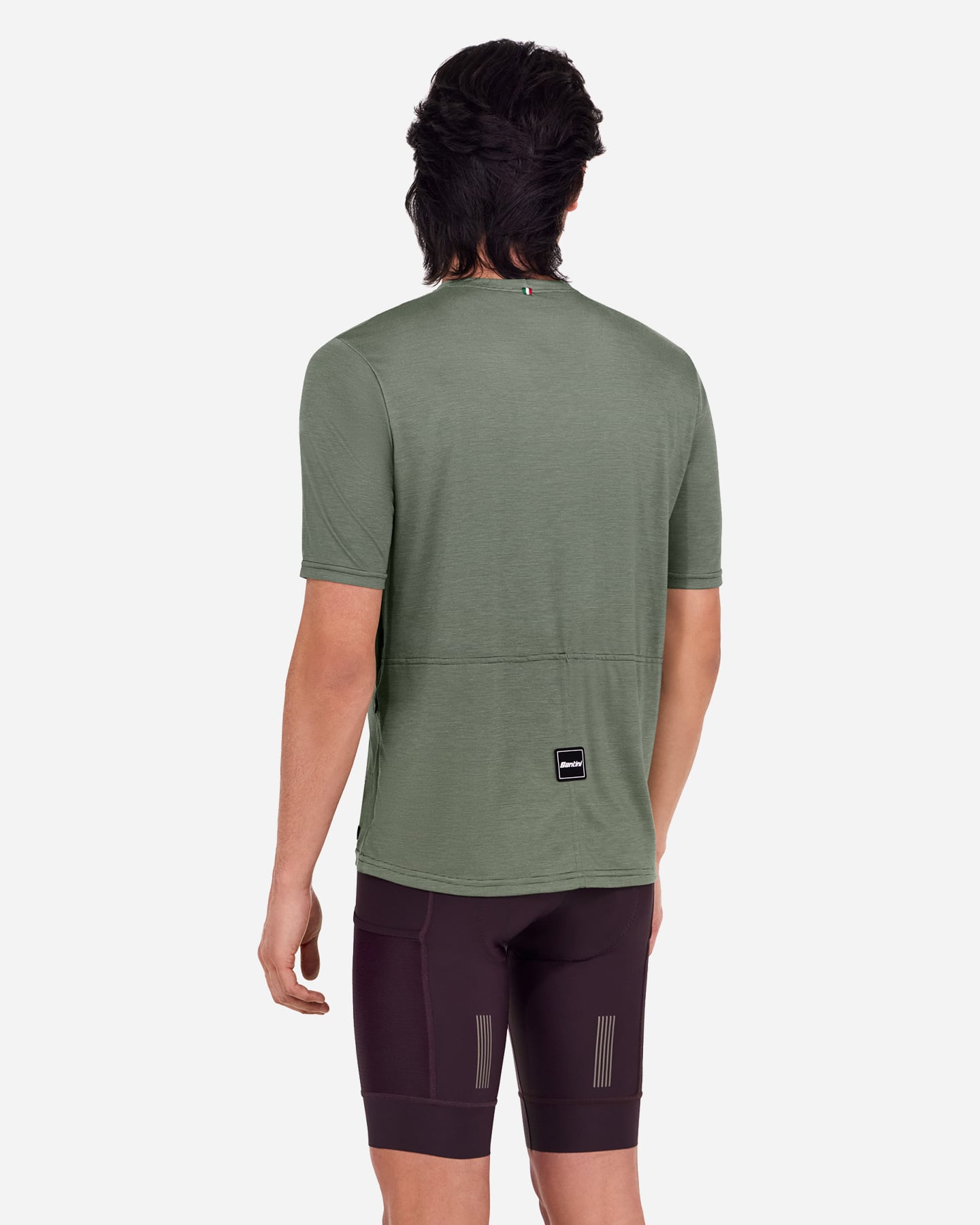 Maglia ciclismo SANTINI DELTA LINE M - Verde - 3 | Cisalfa Sport