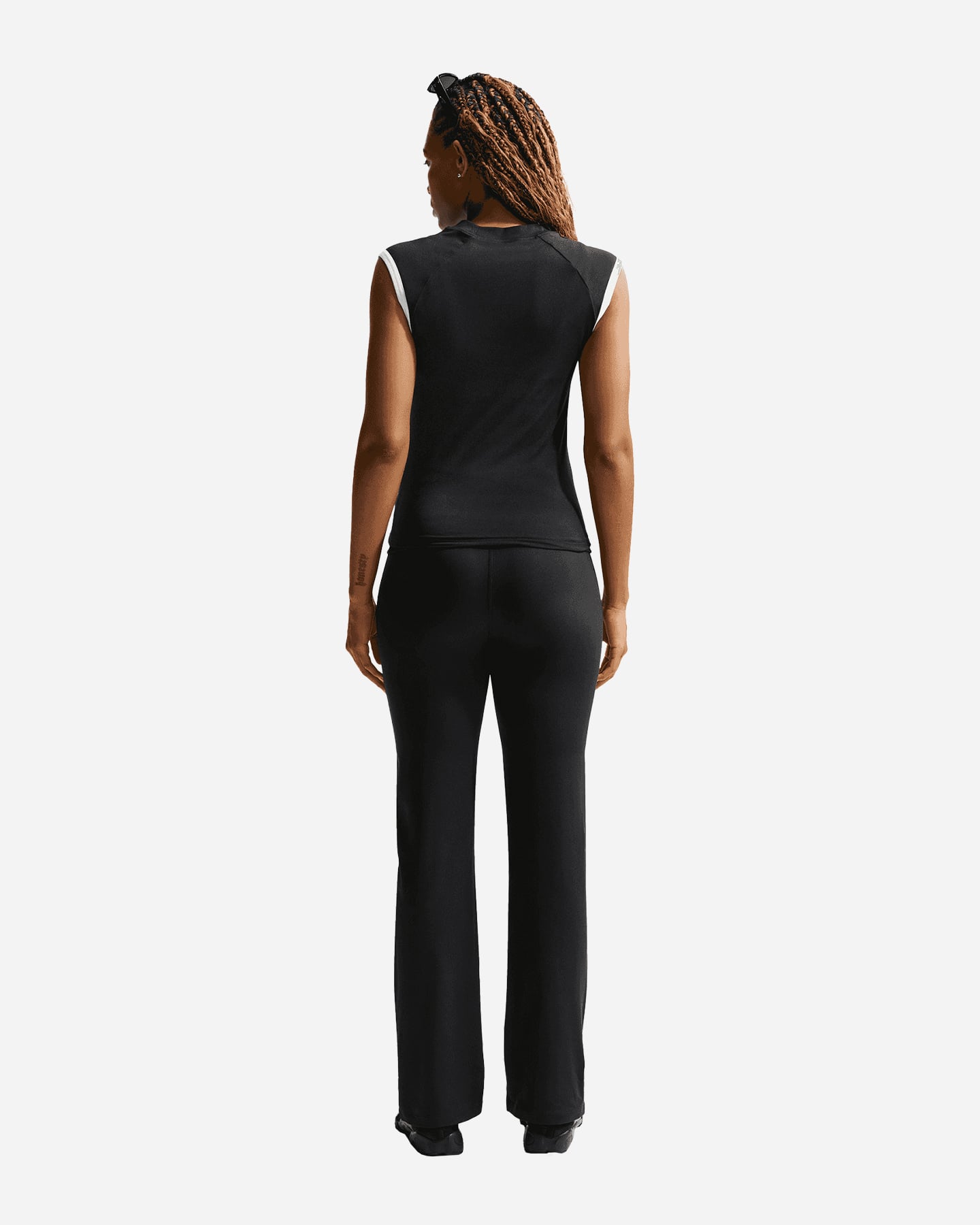 Pantalone NIKE FLARE HIGH RISE GYM LIFE W - Nero - 2 | Cisalfa Sport