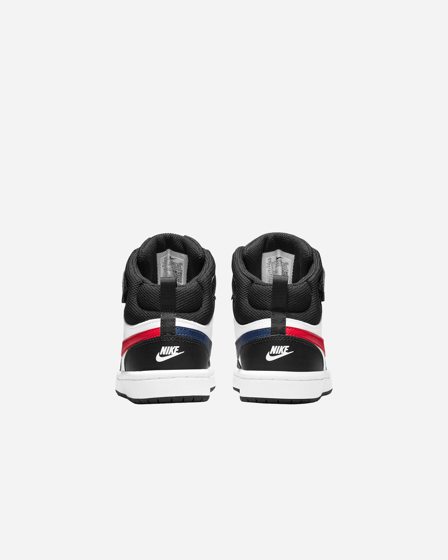 Scarpe sneakers NIKE COURT BOROUGH MID 2 PS JR - Bianco - 4 | Cisalfa Sport