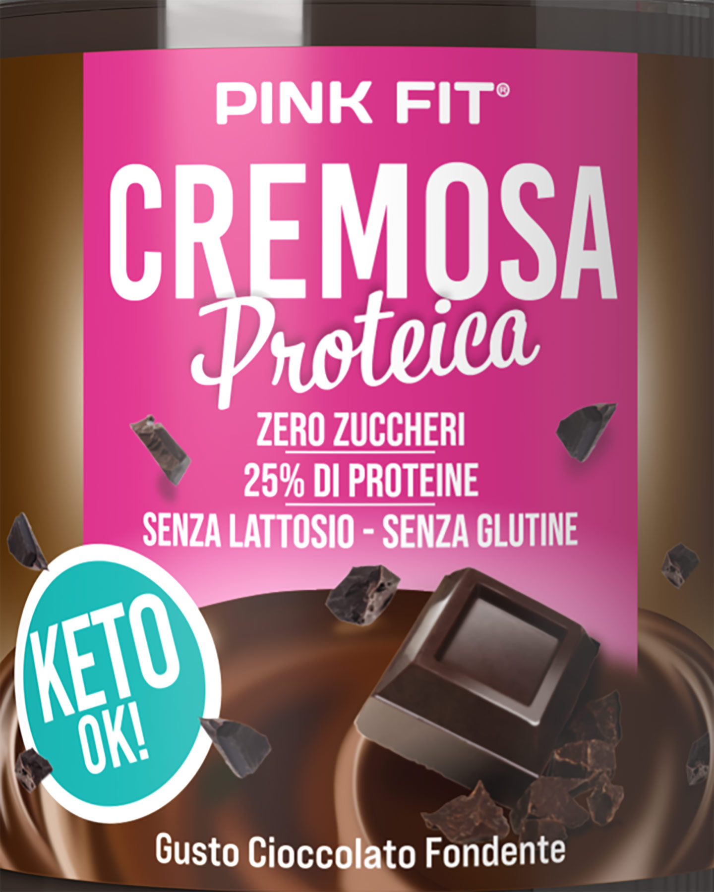Alimento proteico PROACTION CREMA CIOCCOLATO FONDENTE 300 G  - Color mix - 1 | Cisalfa Sport
