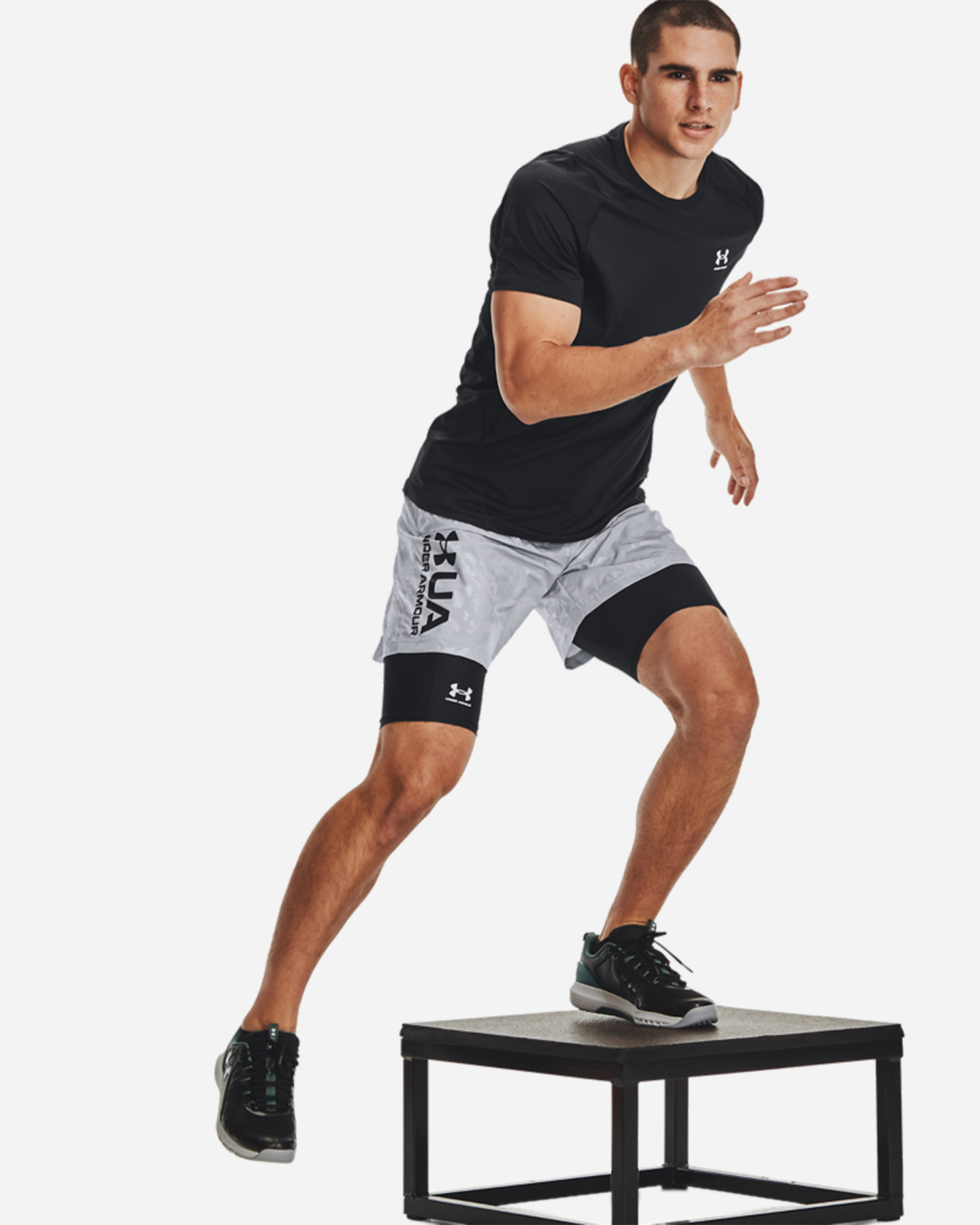 Pantalone training UNDER ARMOUR HEATGEAR M - Nero - 3 | Cisalfa Sport