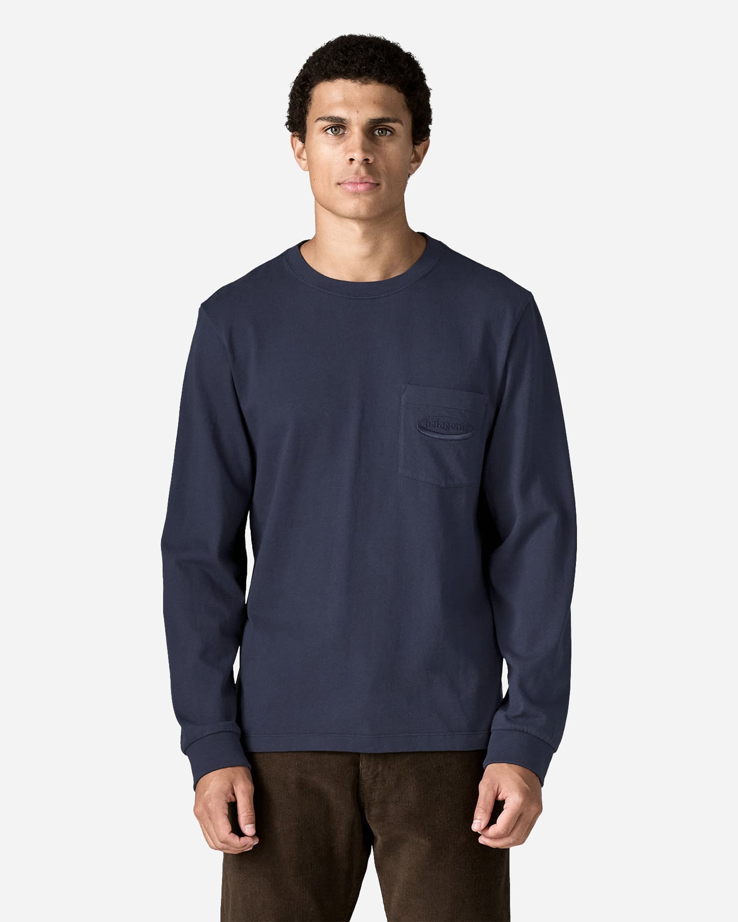 Maglia PATAGONIA 95 OVAL LOGO POCKET M - Blu - 1 | Cisalfa Sport