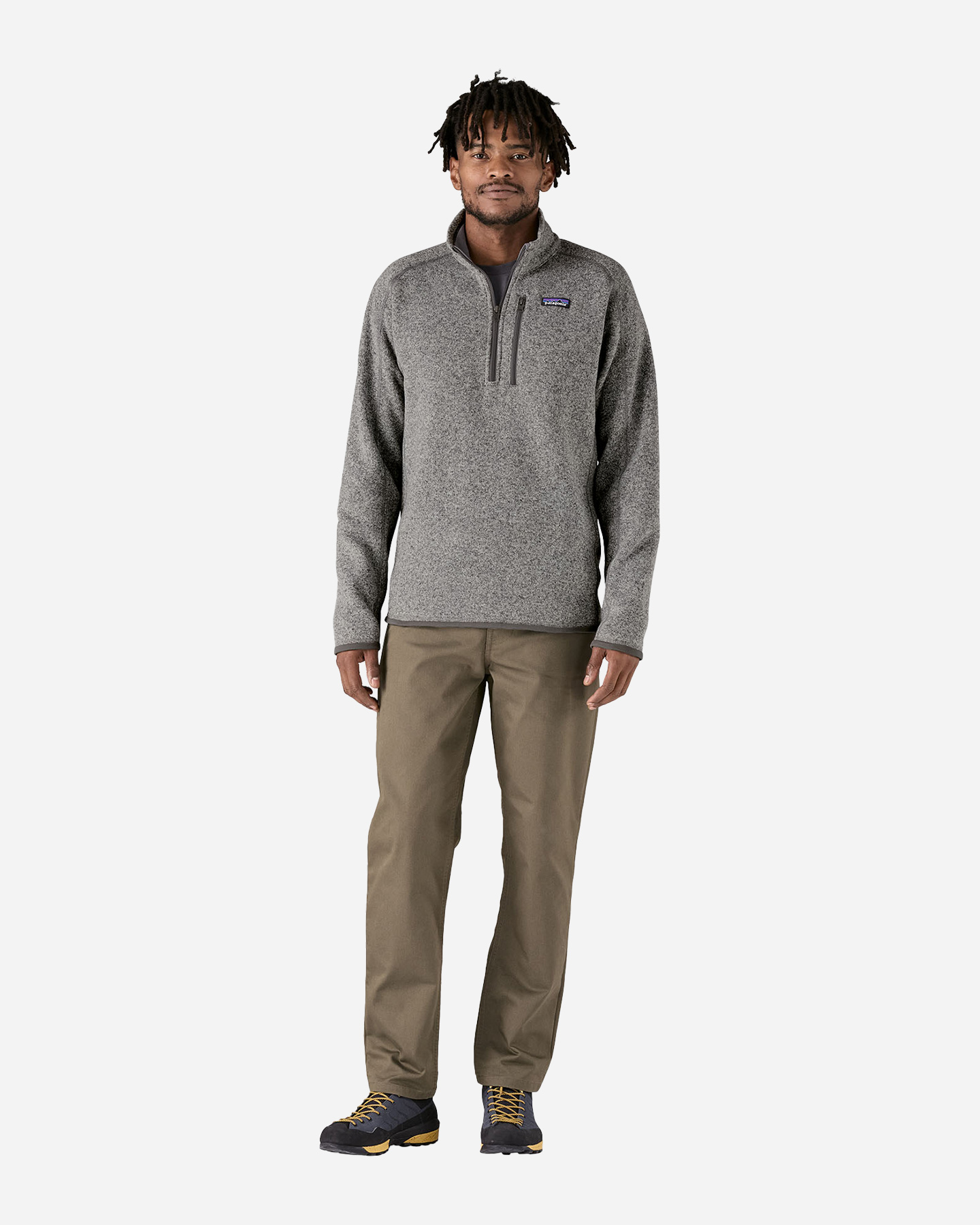 Pile PATAGONIA BETTER SWEATER 1/4 M - Beige - 2 | Cisalfa Sport