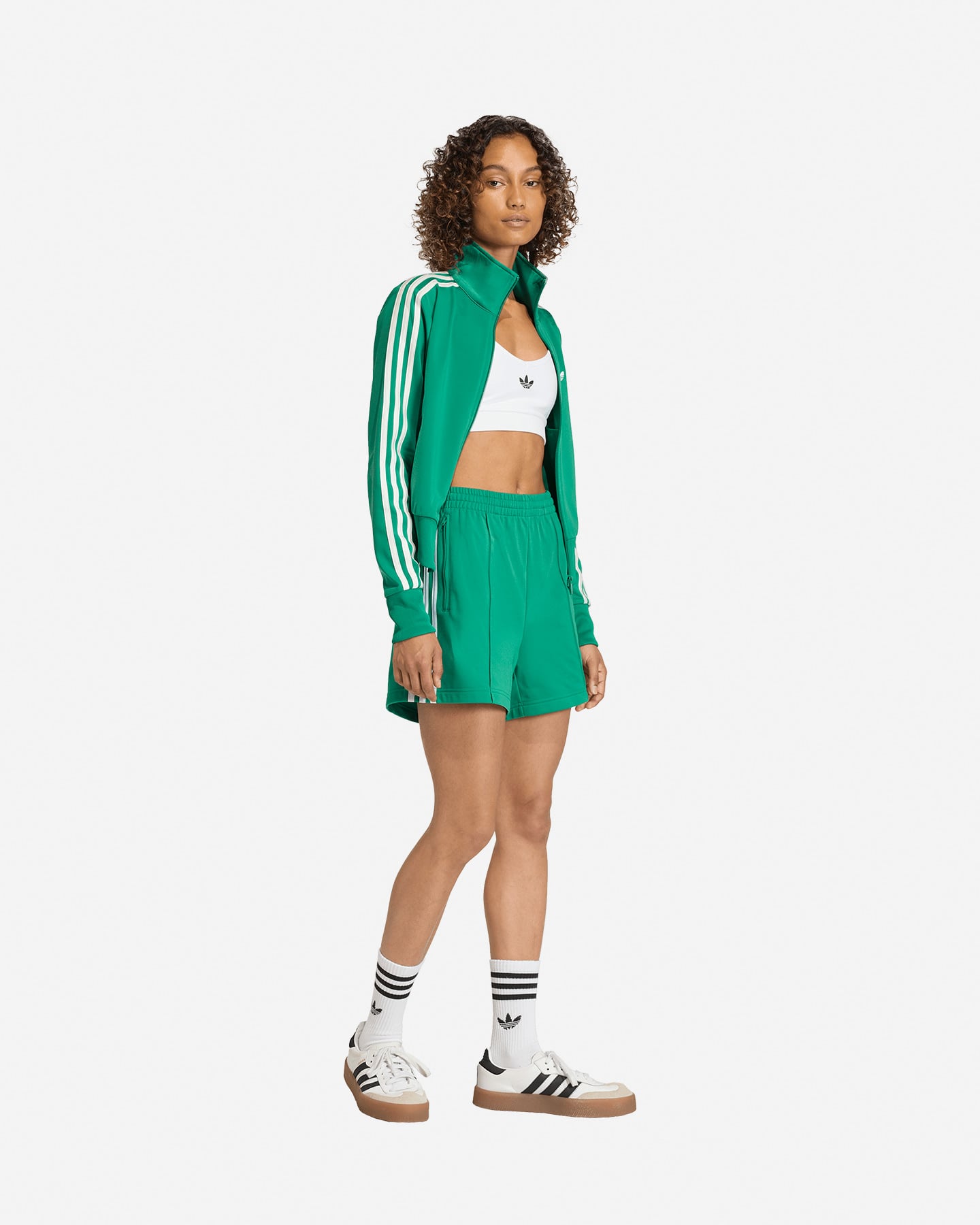 Felpa ADIDAS FIREBIRD CLASSIC W - Verde - 3 | Cisalfa Sport