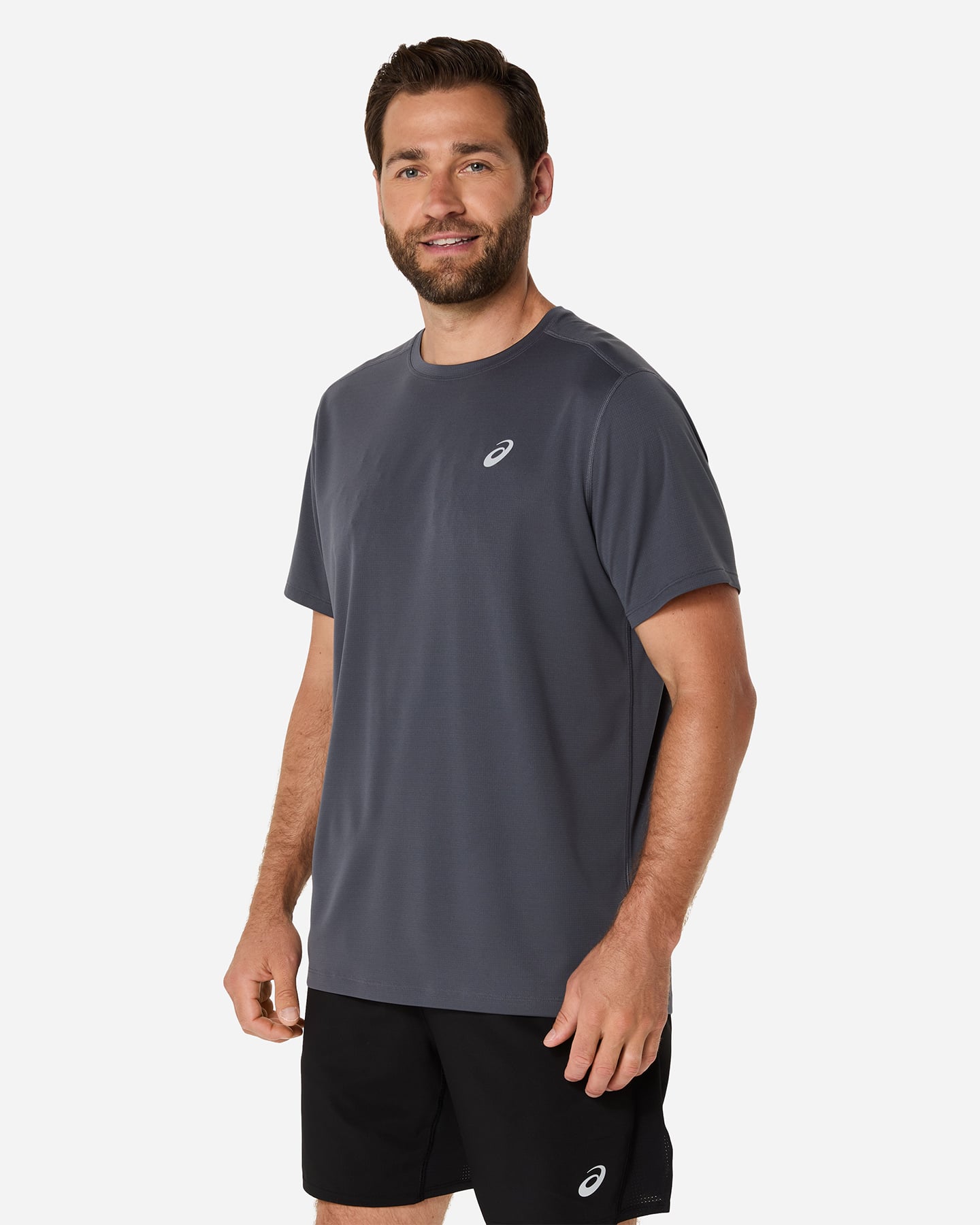 T-shirt running ASICS CORE M - Grigio - 1 | Cisalfa Sport