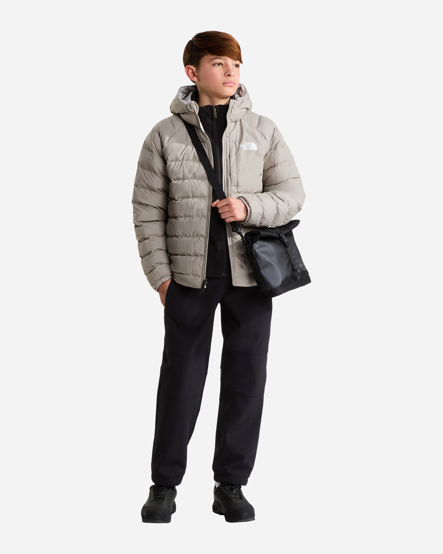 Giacca THE NORTH FACE PERRITO JR - Grigio - 4 | Cisalfa Sport
