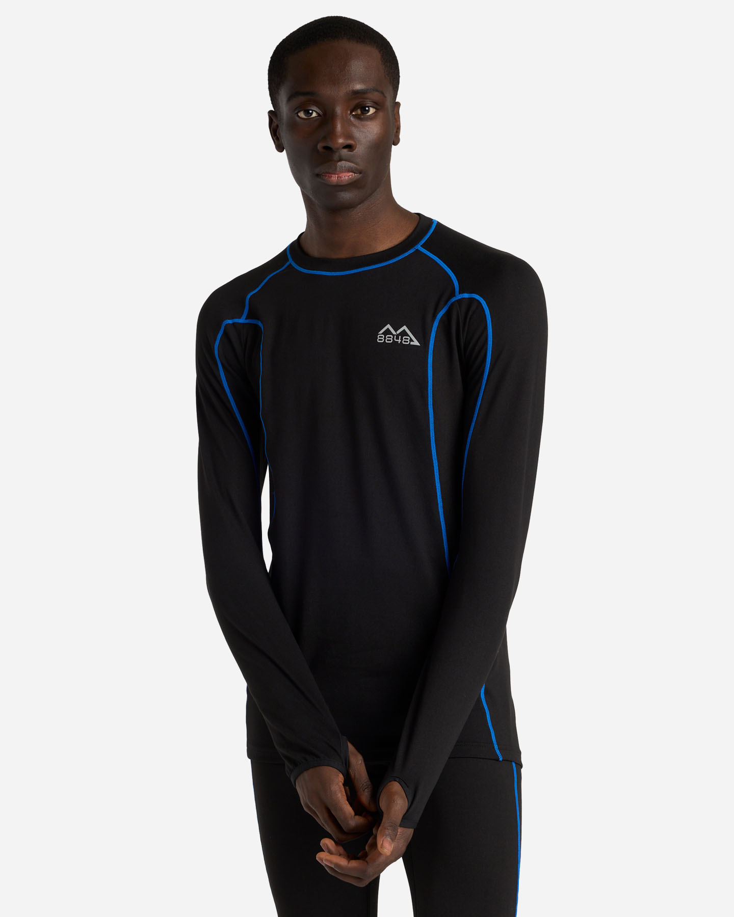 Maglia intimo tecnico 8848 MOUNTAIN ESSENTIAL M - Nero - 1 | Cisalfa Sport
