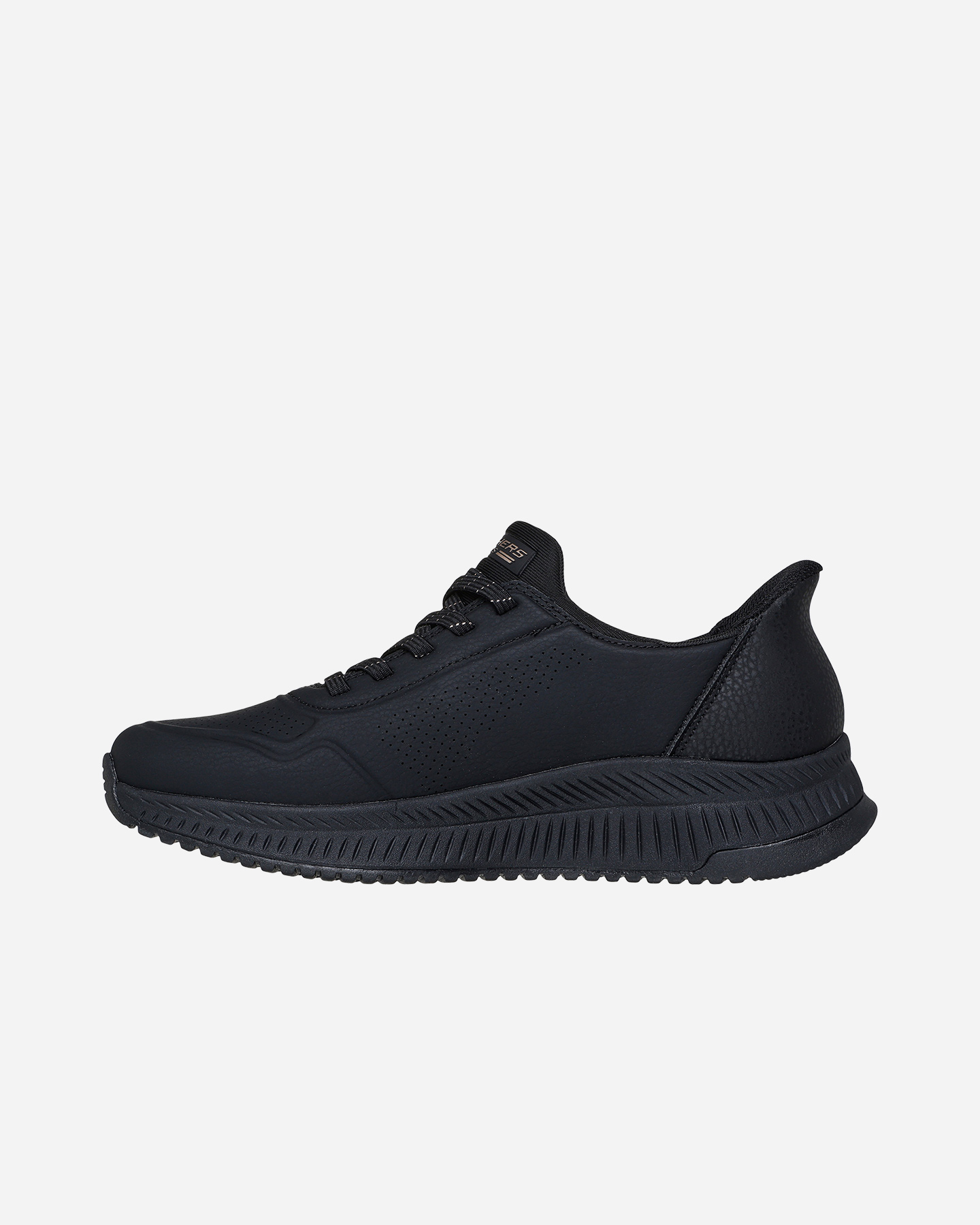 Scarpe sneakers SKECHERS SLIP-INS BOBS SQUAD 4 W - Nero - 4 | Cisalfa Sport