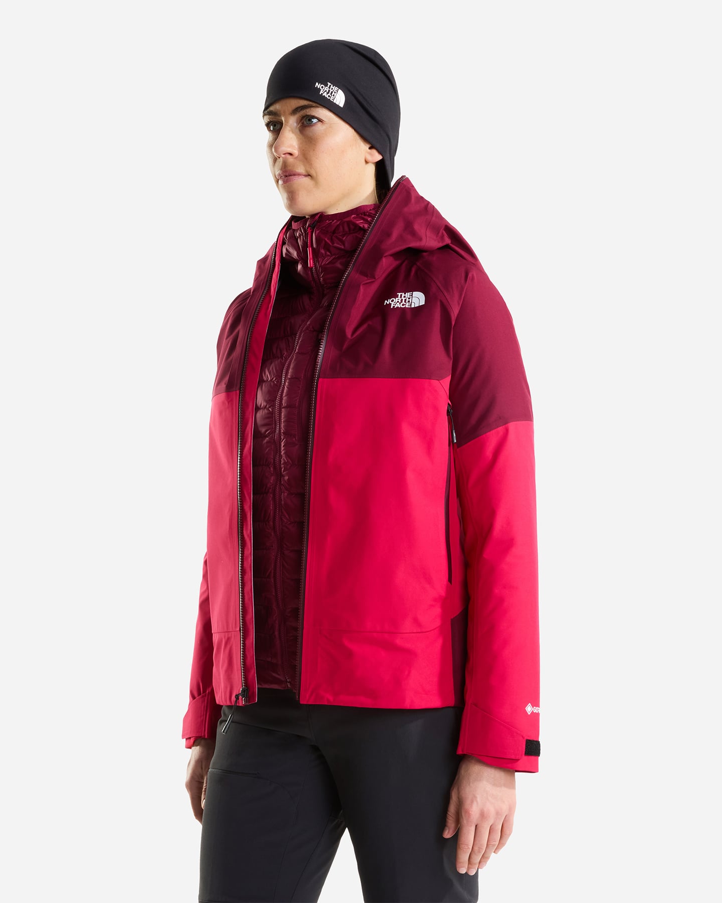 Giacca outdoor THE NORTH FACE JAZZI GTX W - Fucsia - 3 | Cisalfa Sport