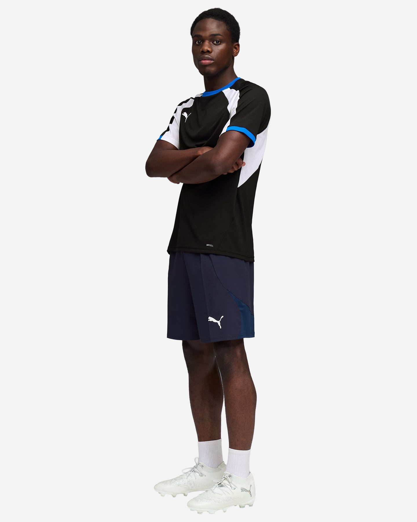 Pantaloncini calcio PUMA TEAMFINAL M - Blu Navy - 4 | Cisalfa Sport