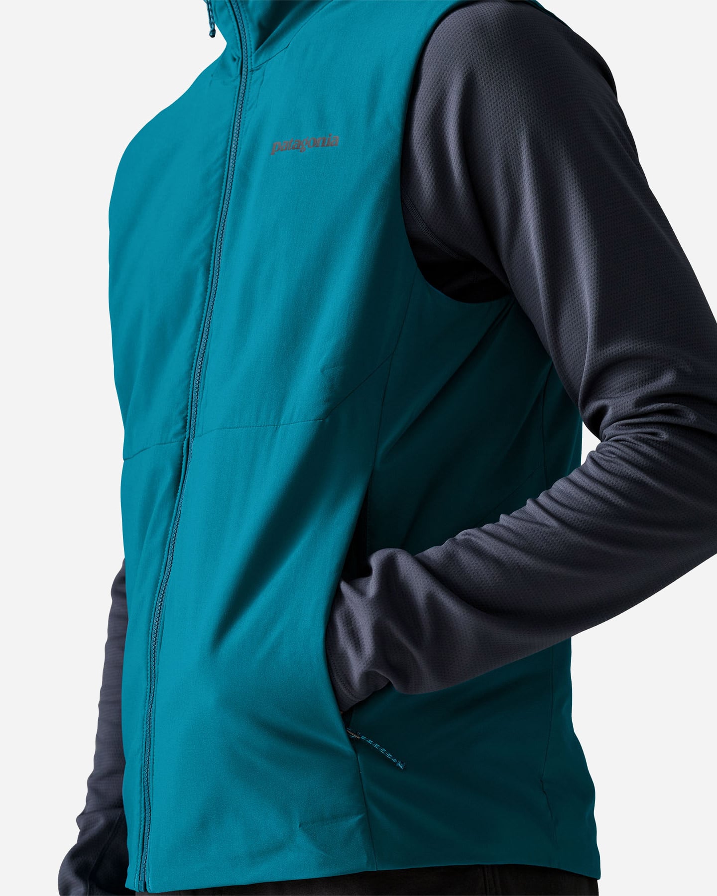 Gilet PATAGONIA NANO-AIR LIGHT M - Blu - 5 | Cisalfa Sport
