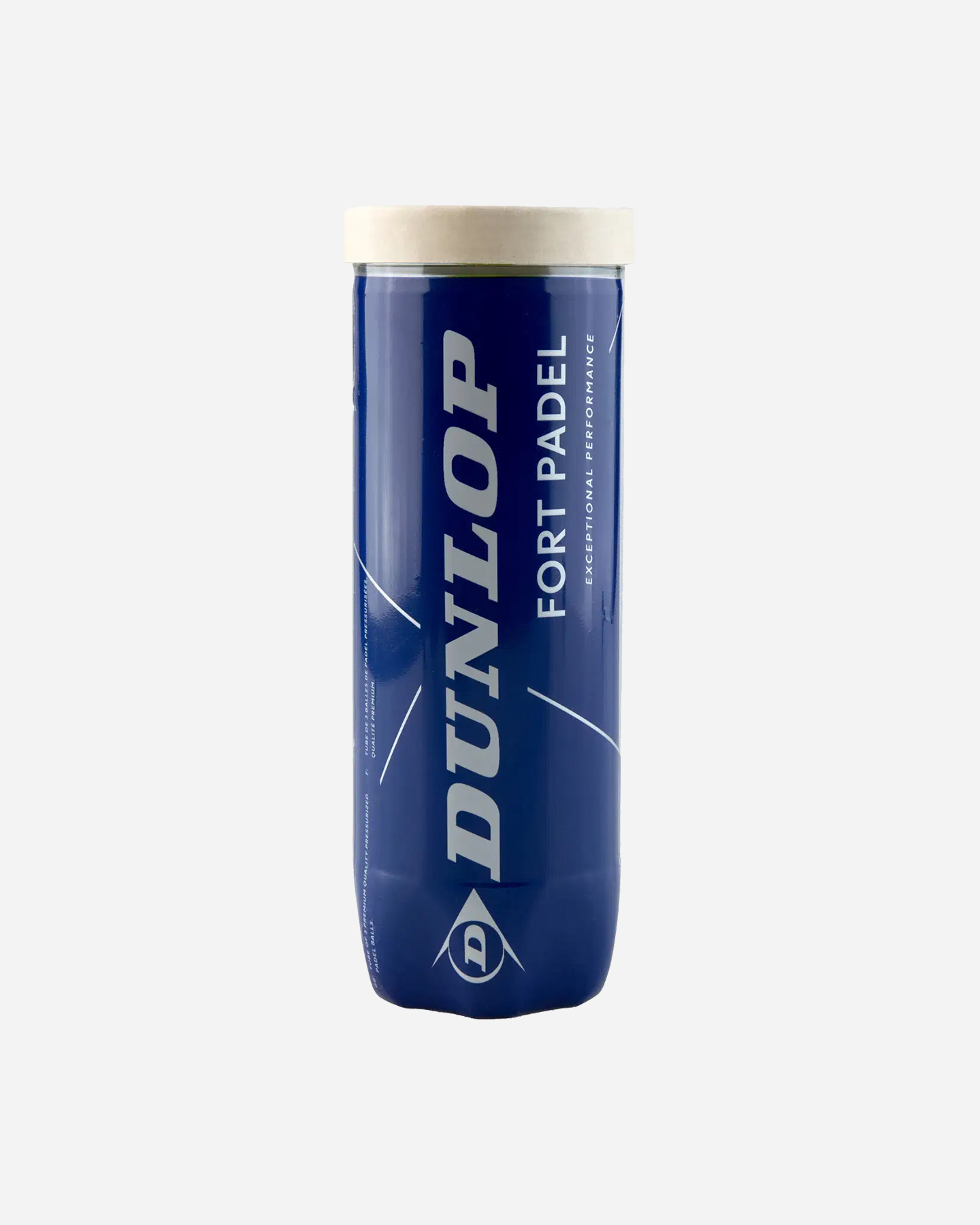Palle padel DUNLOP TUBO 3 PALLE FORT PADEL  - Giallo - 1 | Cisalfa Sport