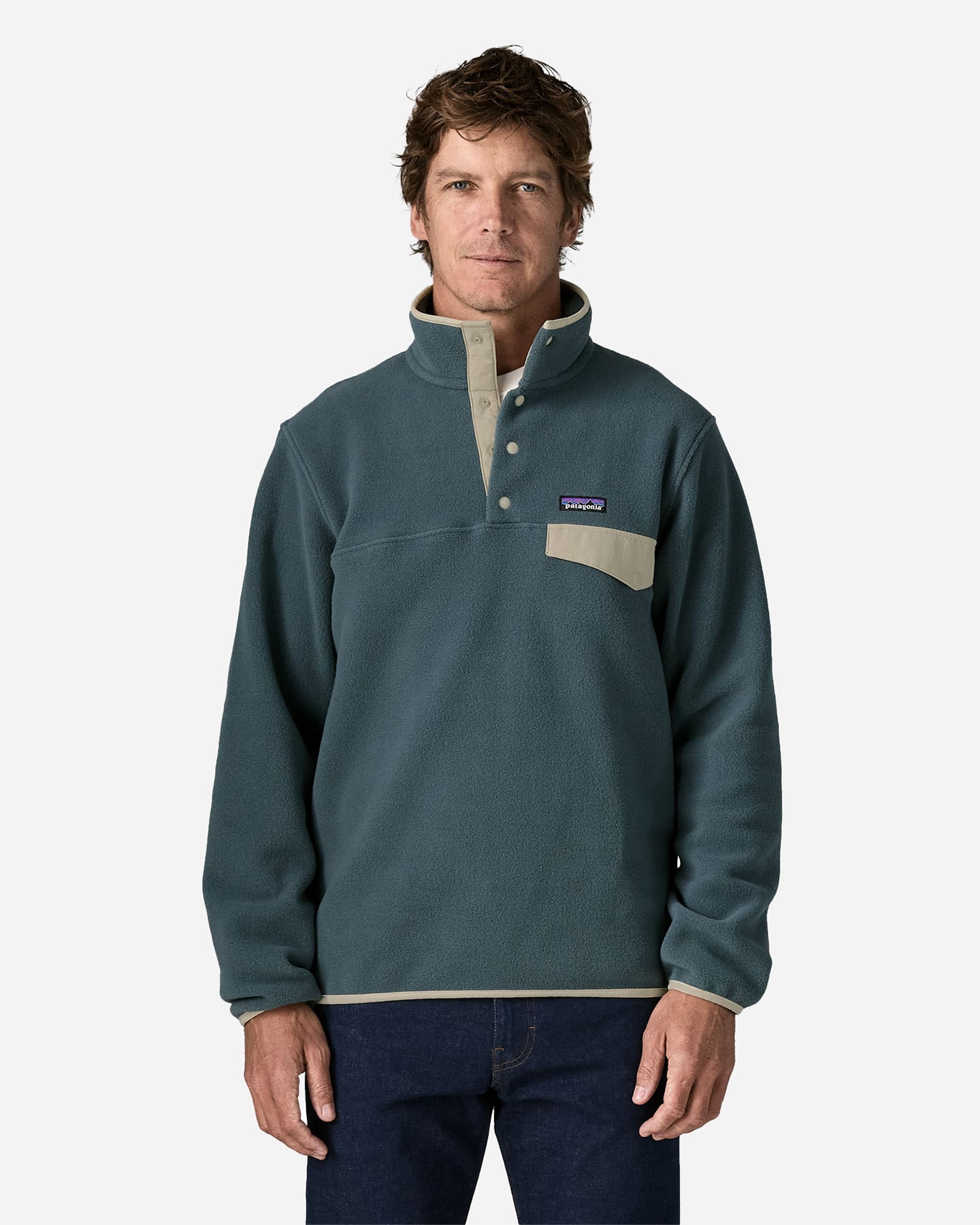 Pile PATAGONIA LIGHTWEIGHT SYNCHILLA SNAP-T M - Blu - 1 | Cisalfa Sport
