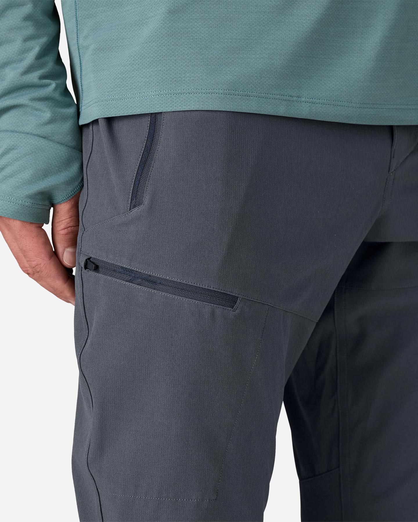 Pantalone outdoor PATAGONIA TERRAVIA TRAIL M - Blu - 5 | Cisalfa Sport