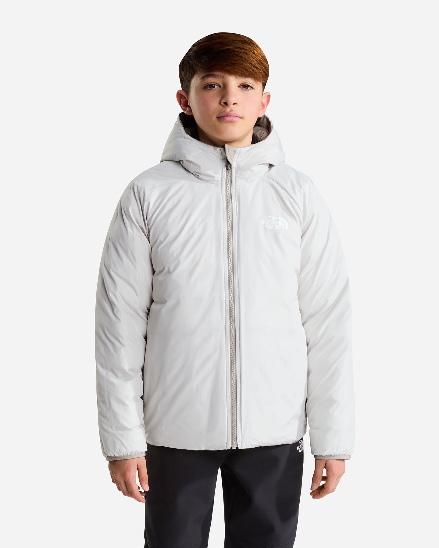Giacca THE NORTH FACE PERRITO JR - Grigio - 3 | Cisalfa Sport