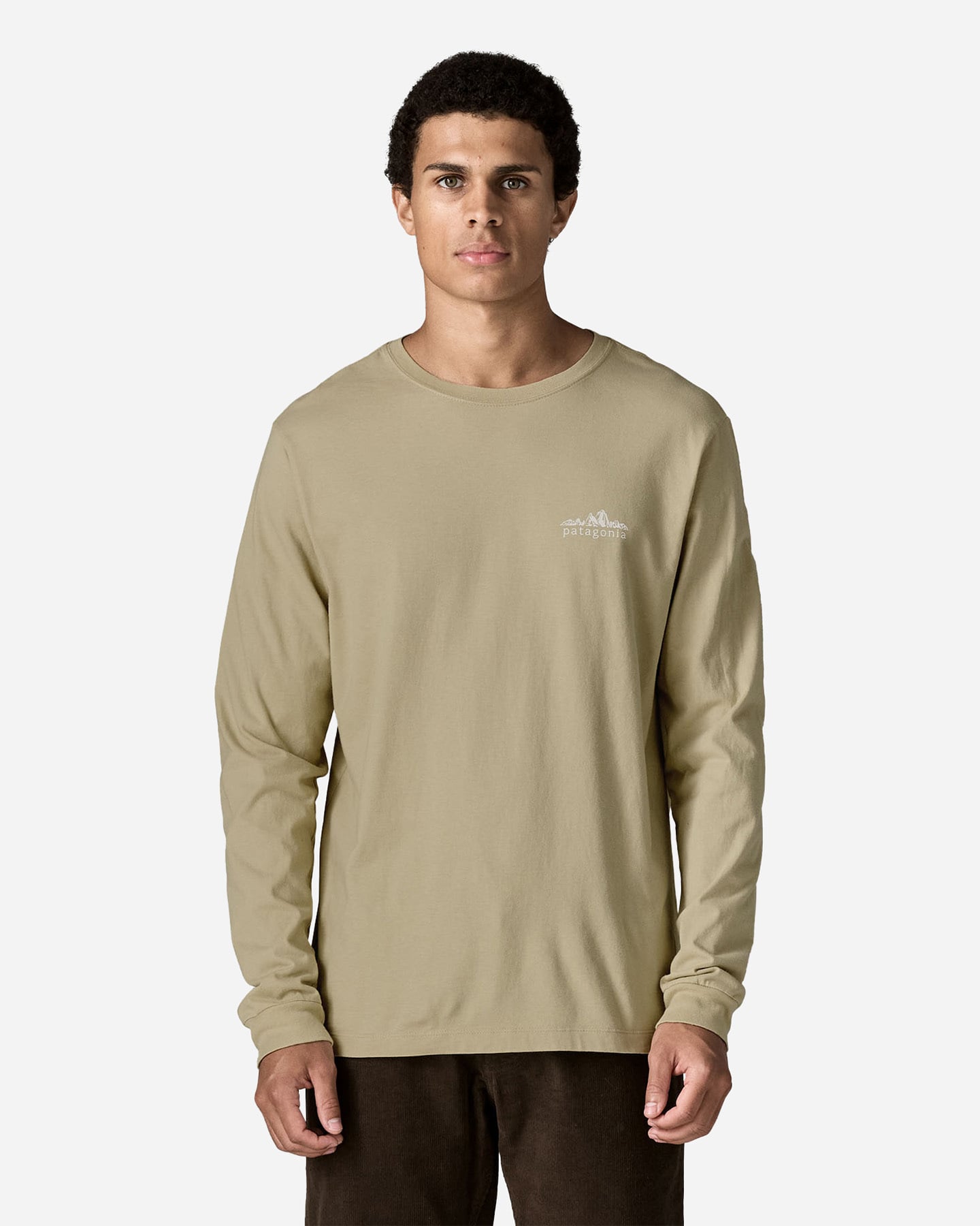 Maglia PATAGONIA FITZ ROY FOOTHILLS M - Beige - 2 | Cisalfa Sport