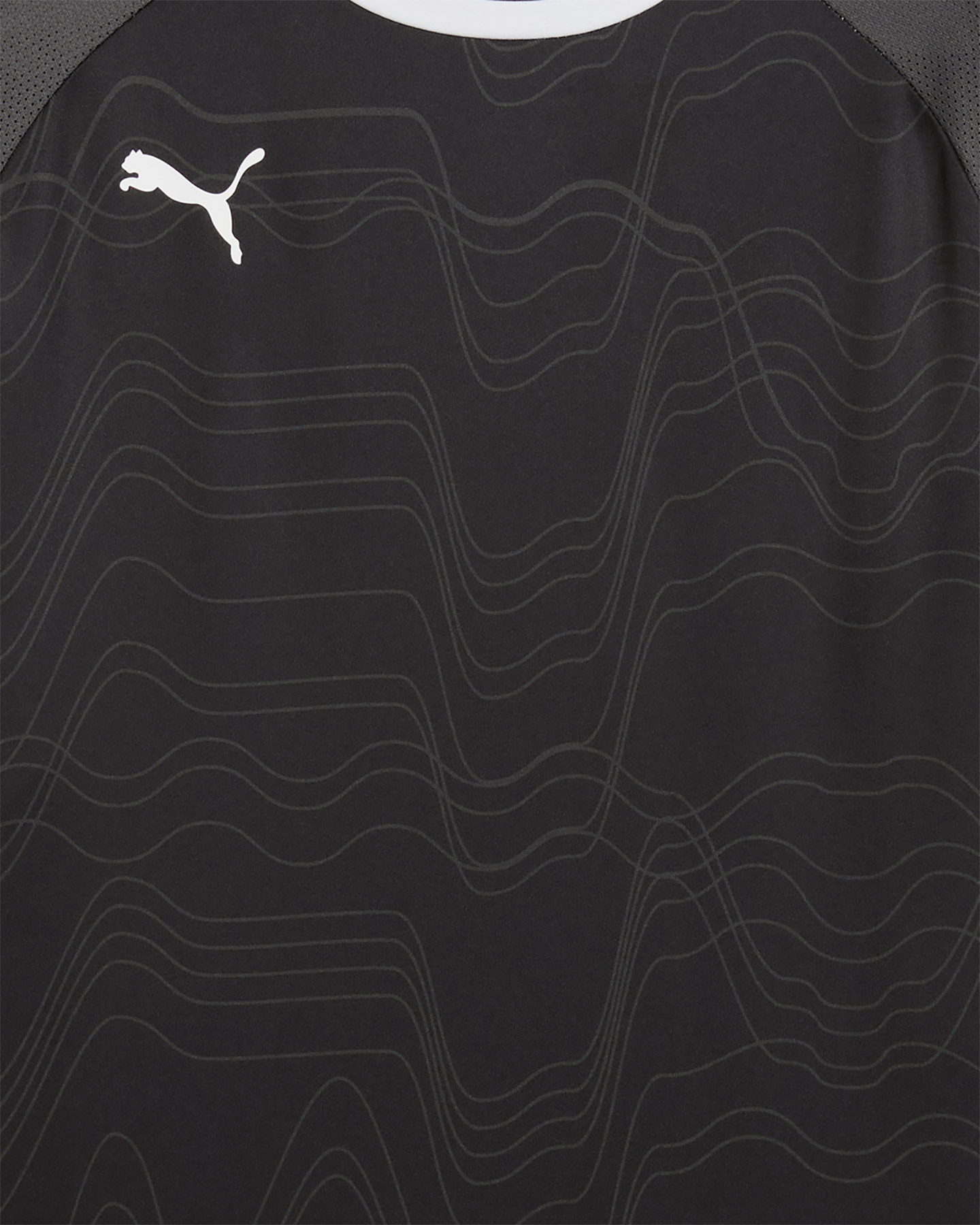 Maglia calcio PUMA INDIVIDUALLIGA GRAPHIC JR - Nero - 2 | Cisalfa Sport