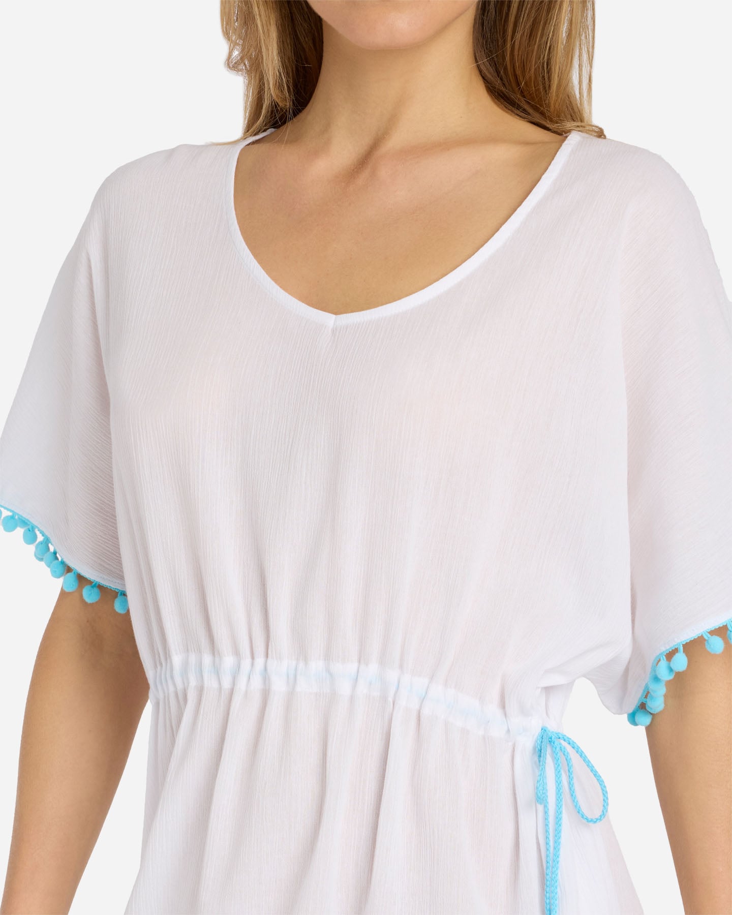 T-shirt ADMIRAL FRINGE GLOW W - Bianco - 5 | Cisalfa Sport