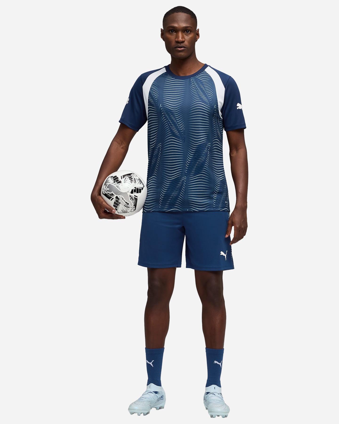 Maglia calcio PUMA INDIVIDUALFINAL M - Blu - 4 | Cisalfa Sport