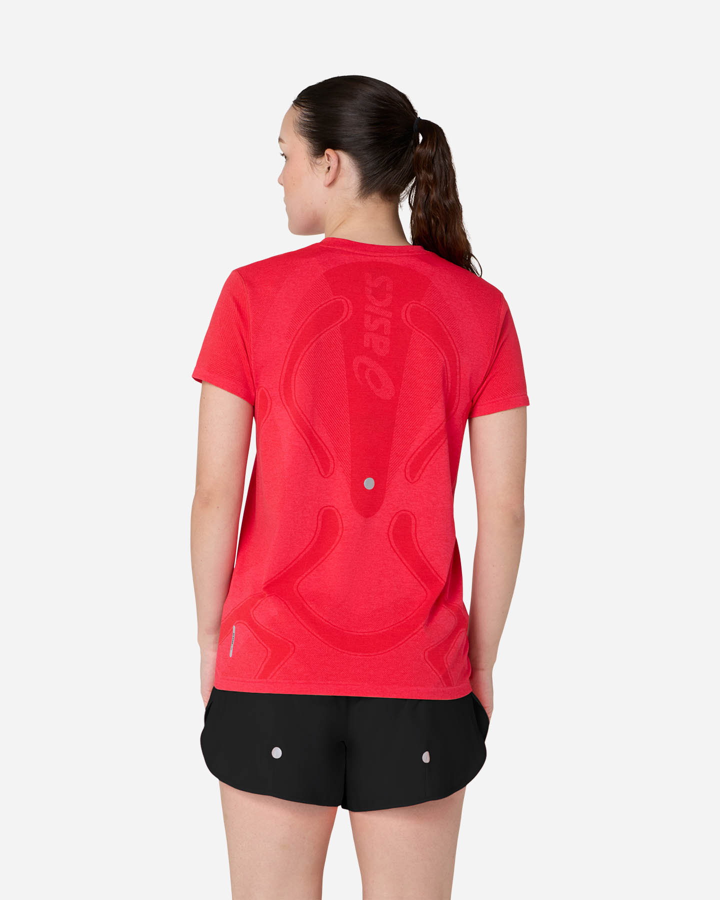 T-shirt running ASICS ROAD W - Rosso - 1 | Cisalfa Sport