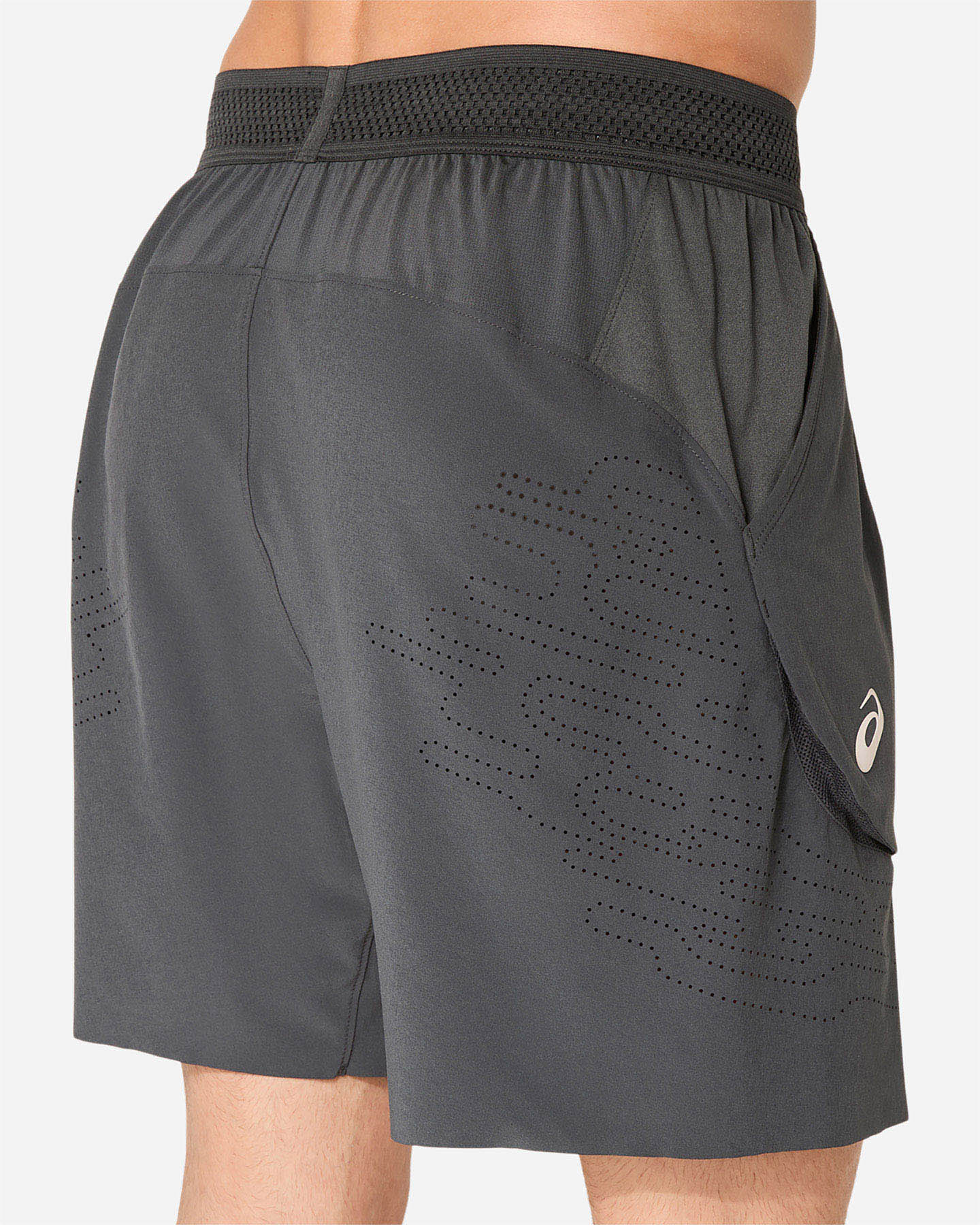 Pantaloncini tennis ASICS MATCH 7IN M - Grigio - 5 | Cisalfa Sport