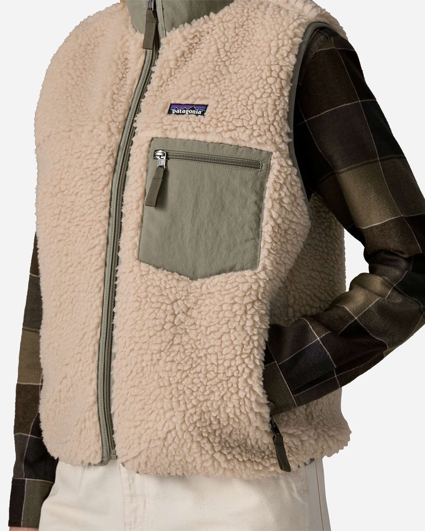 Gilet PATAGONIA CLASSIC RETRO-X W - Verde - 3 | Cisalfa Sport
