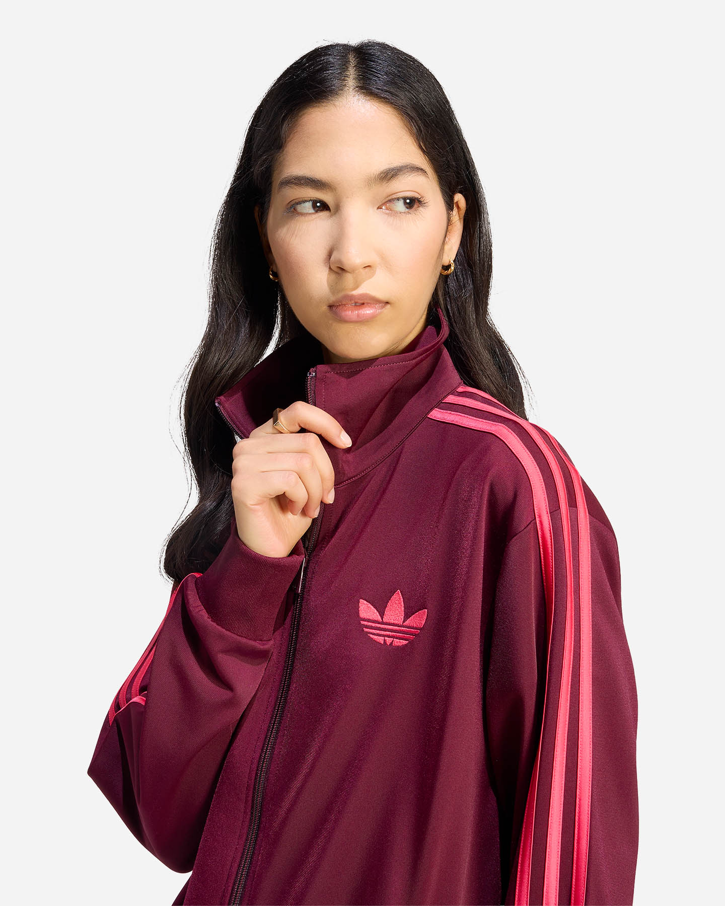 Felpa ADIDAS FIREBIRD W - Rosso - 4 | Cisalfa Sport
