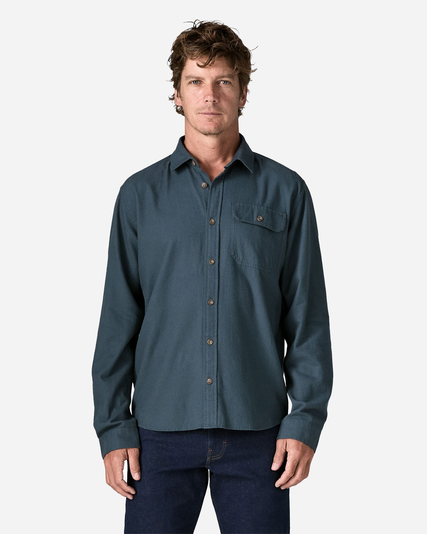 Camicia PATAGONIA FJORD FLANNEL M - Blu - 1 | Cisalfa Sport