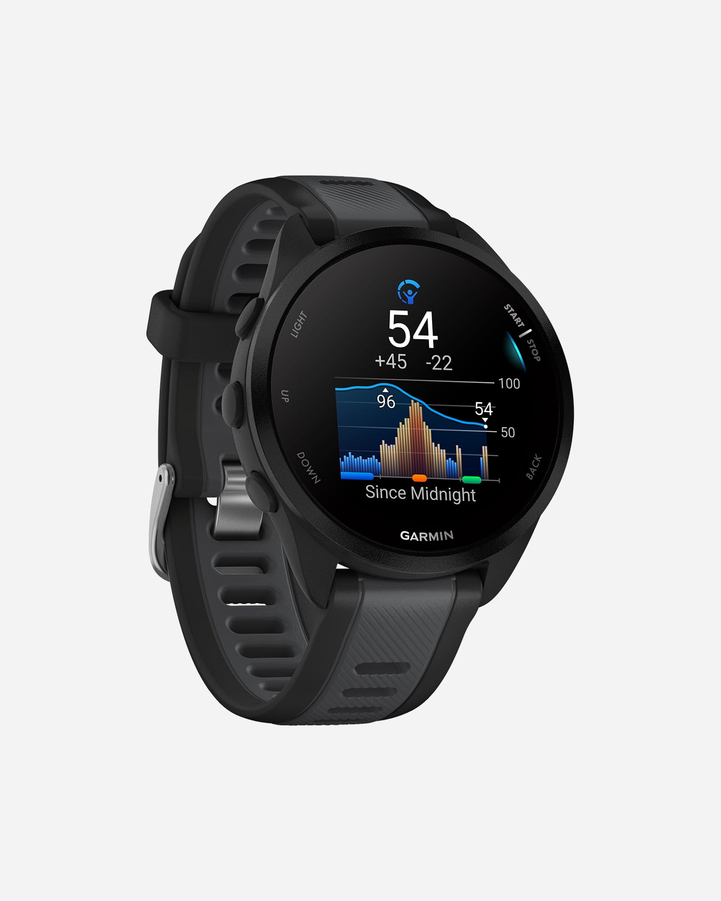Orologio multifunzione GARMIN FORERUNNER 165 MUSIC  - Grigio - 3 | Cisalfa Sport