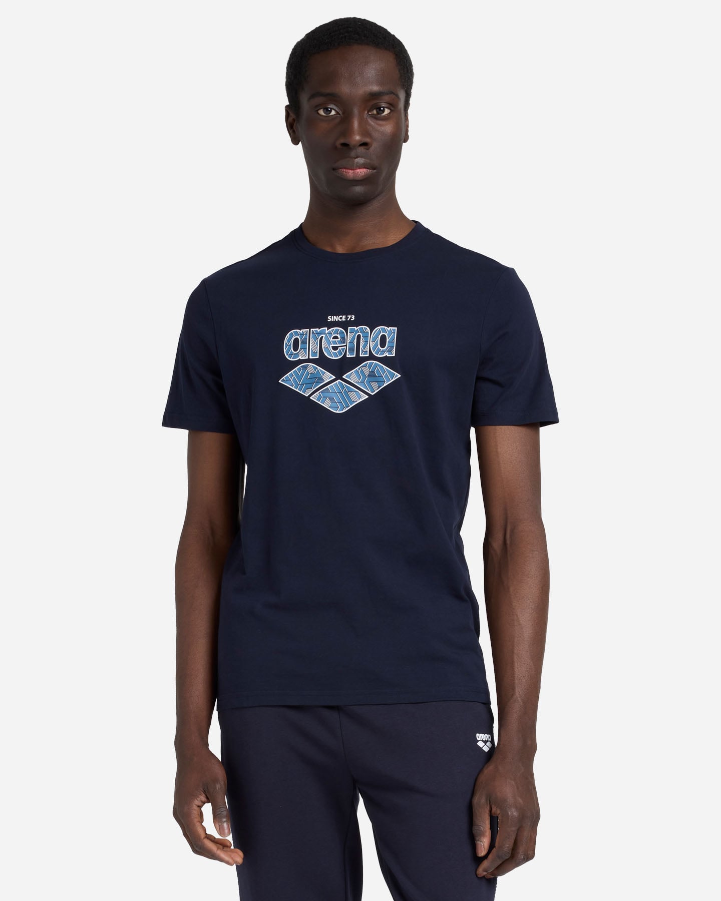 T-shirt ARENA ATHLETIC ESSENTIAL M - Blu Navy - 1 | Cisalfa Sport