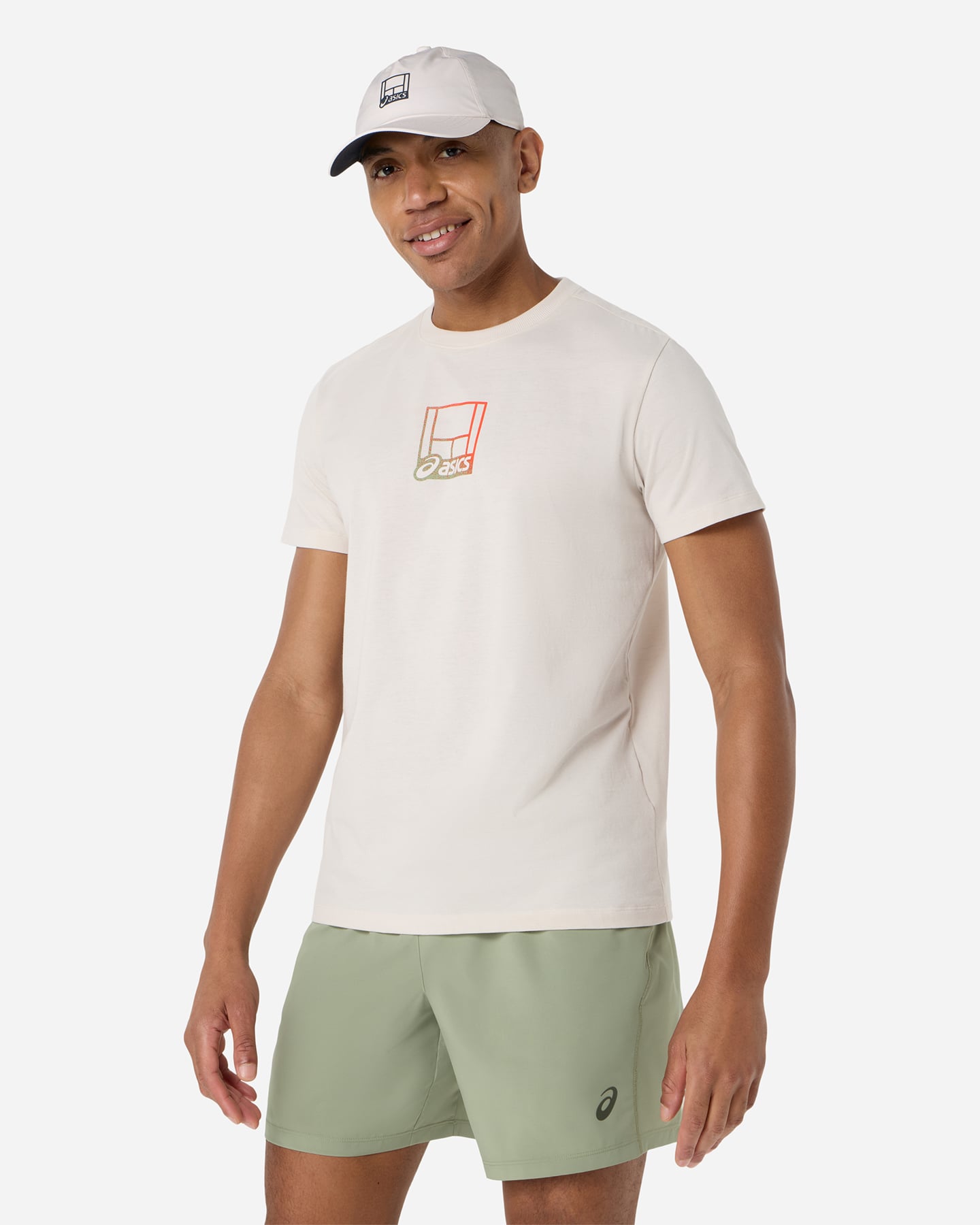T-shirt tennis ASICS COURT CORE M - Color mix - 1 | Cisalfa Sport