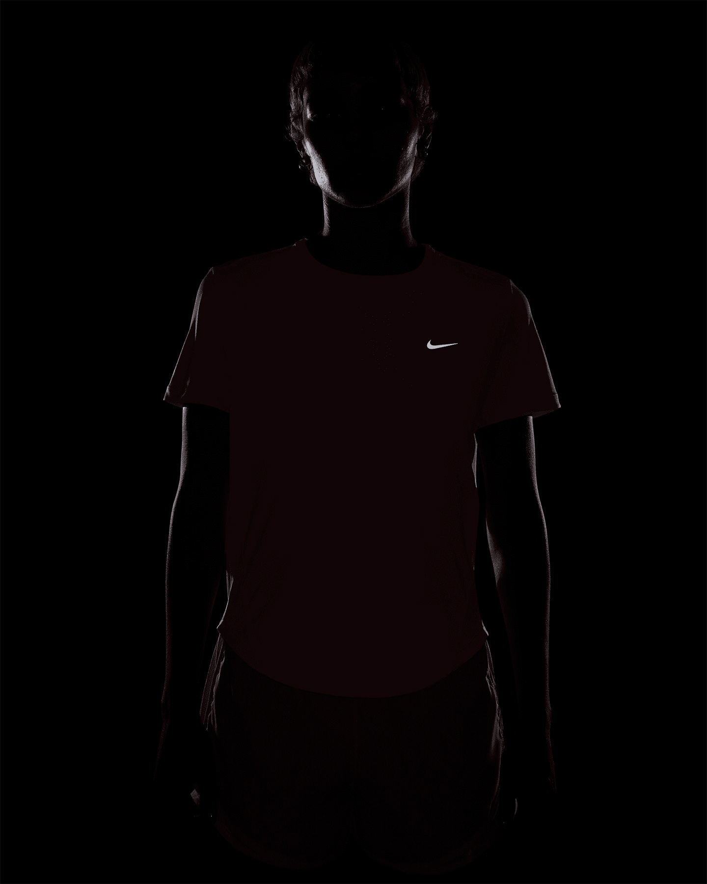 T-shirt running NIKE TEMPO W - Rosa - 3 | Cisalfa Sport