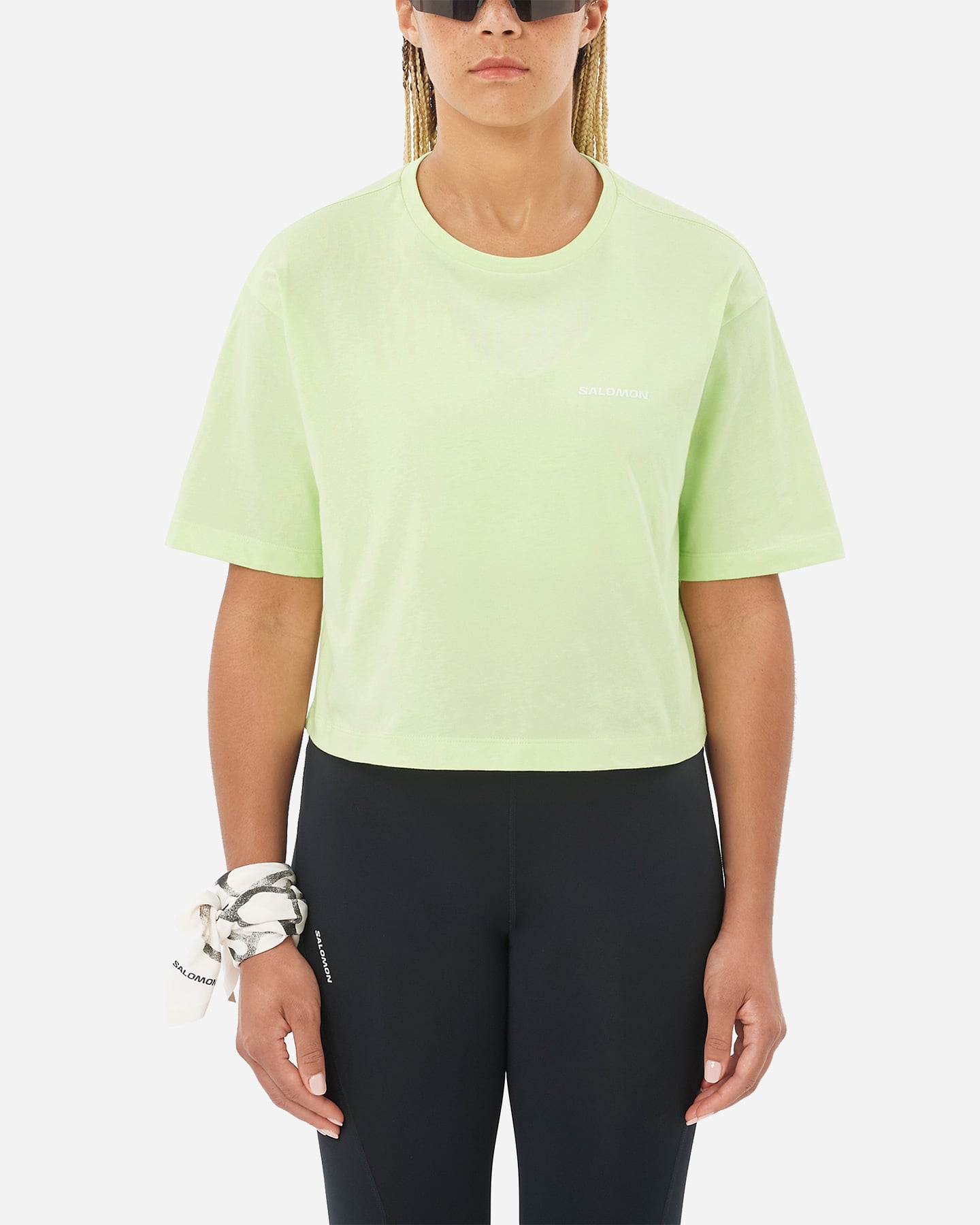 T-shirt SALOMON CLASSIC W - Verde - 1 | Cisalfa Sport
