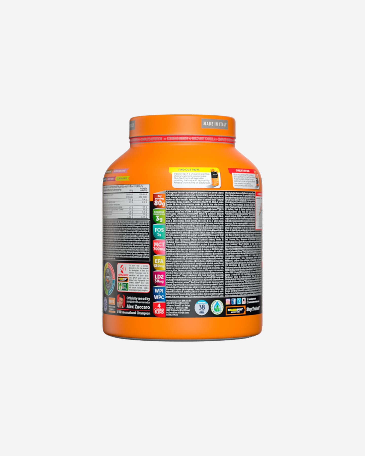 Energetico NAMED SPORT ANABOLIC MASS PRO 1600G - Color mix - 2 | Cisalfa Sport