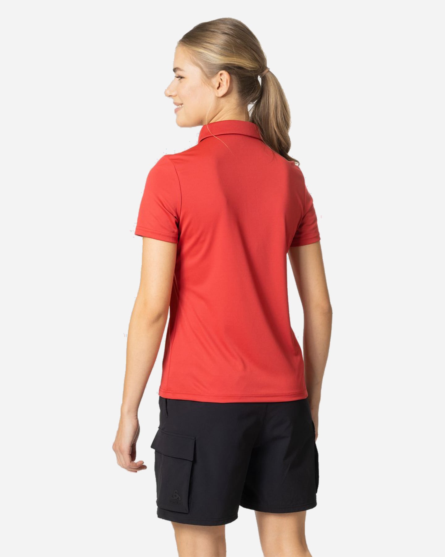 Polo ODLO CARDADA W - Rosso - 3 | Cisalfa Sport