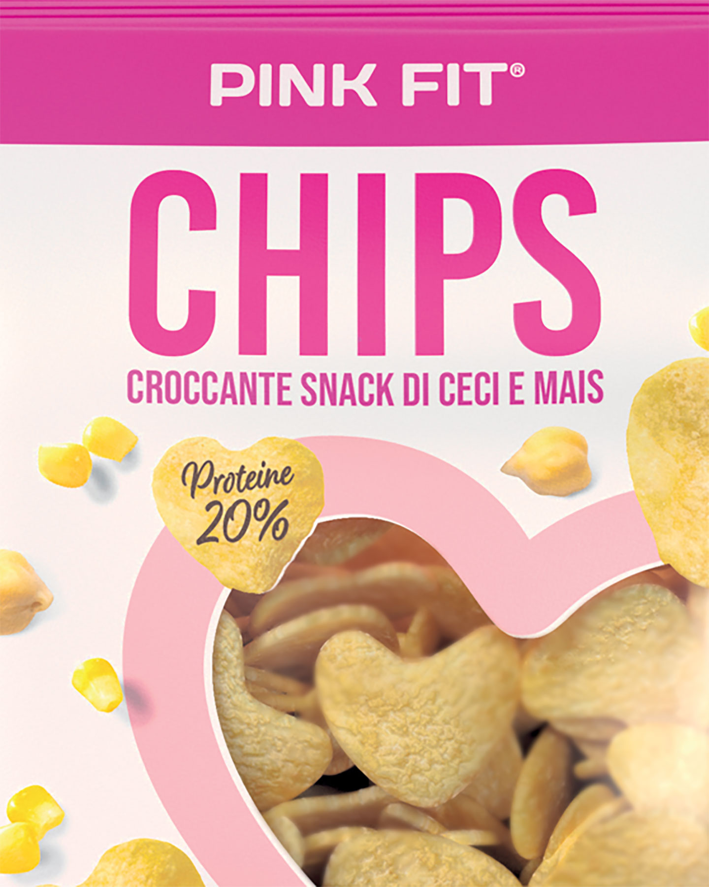 Alimento proteico PROACTION CHIPS CECI E MAIS 25 G  - Color mix - 1 | Cisalfa Sport
