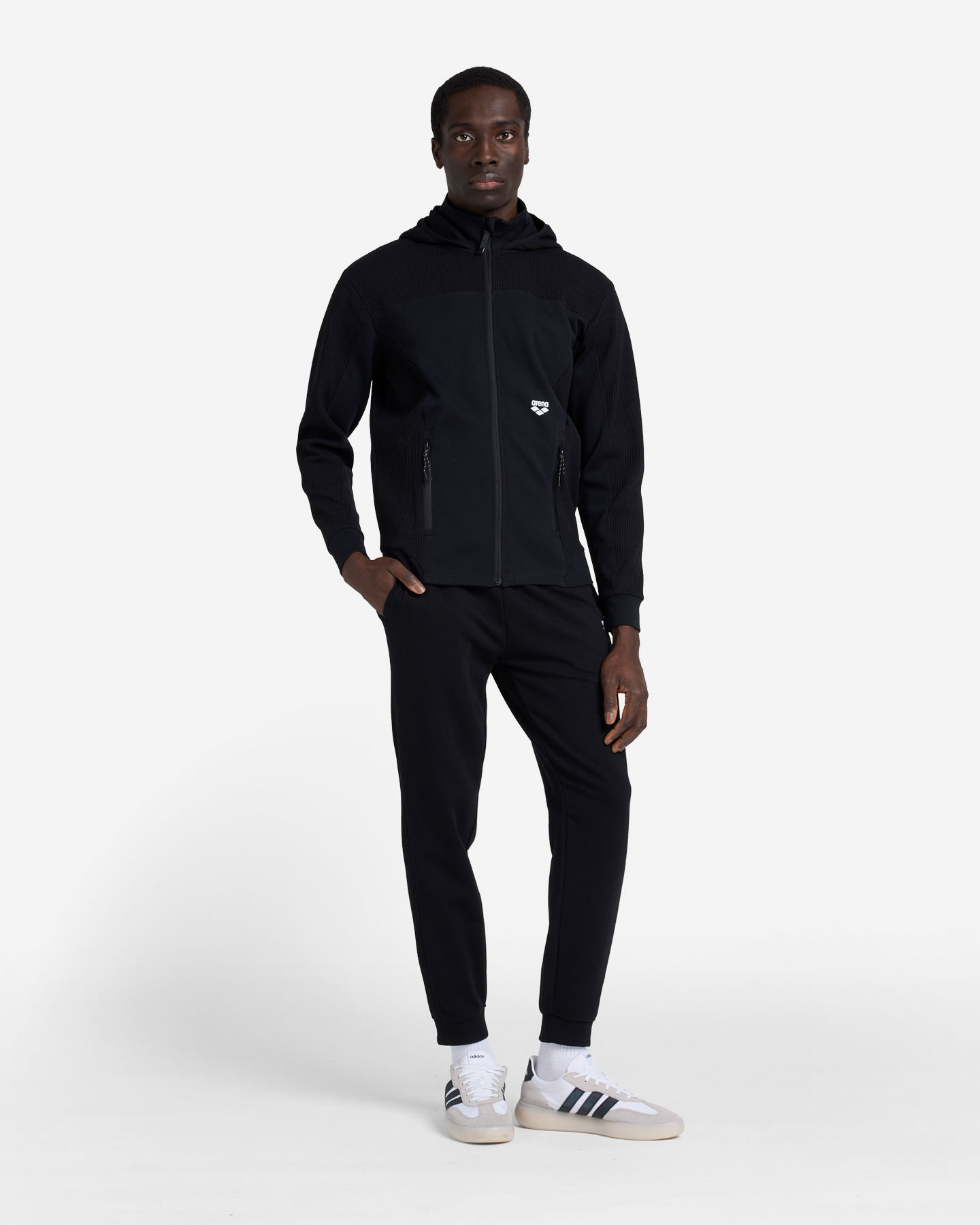 Felpa ARENA EVOLVING ATHLETIC M - Nero - 4 | Cisalfa Sport