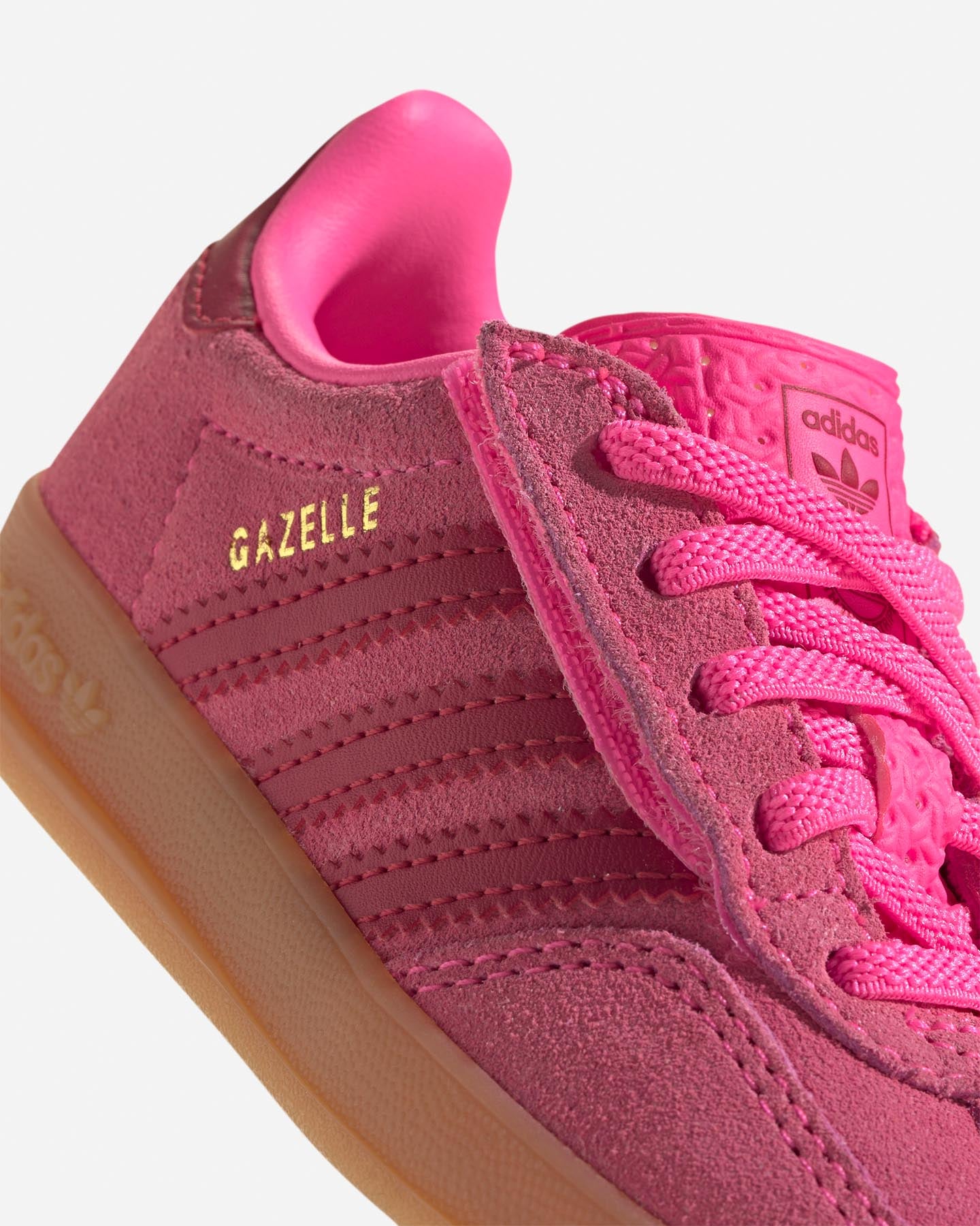 Scarpe sneakers ADIDAS GAZELLE INDOOR JR - Rosa - 5 | Cisalfa Sport