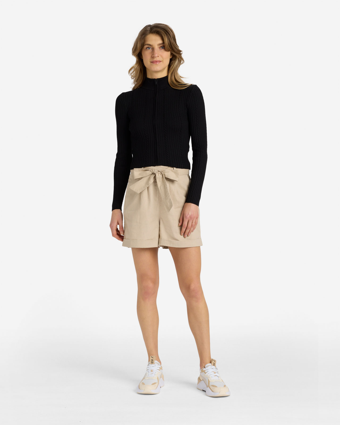 Cardigan DACK'S FULL ZIP CABLE W - Nero - 2 | Cisalfa Sport