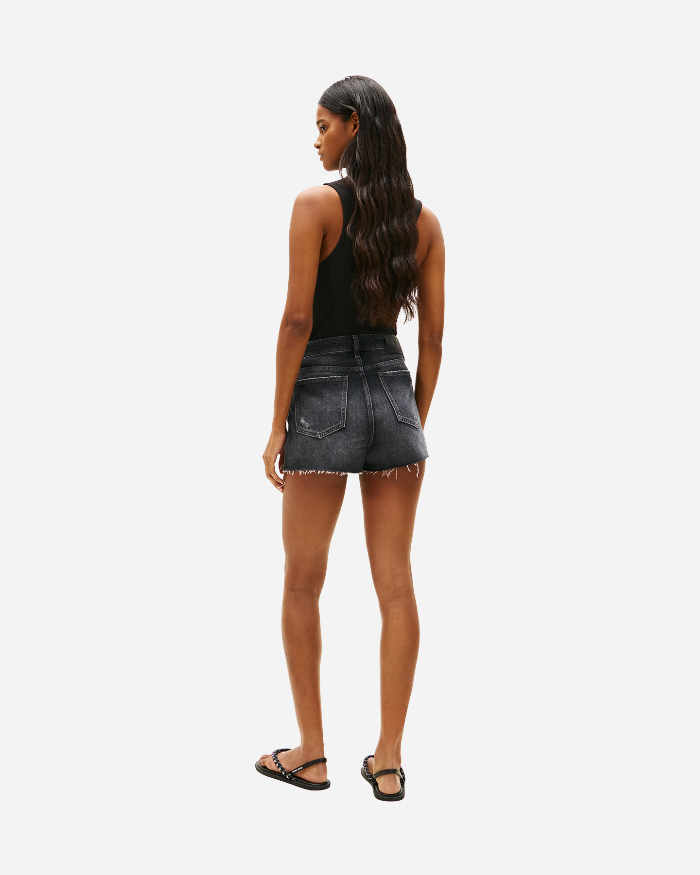 Short TOMMY HILFIGER HOT DENIM W - Nero - 3 | Cisalfa Sport