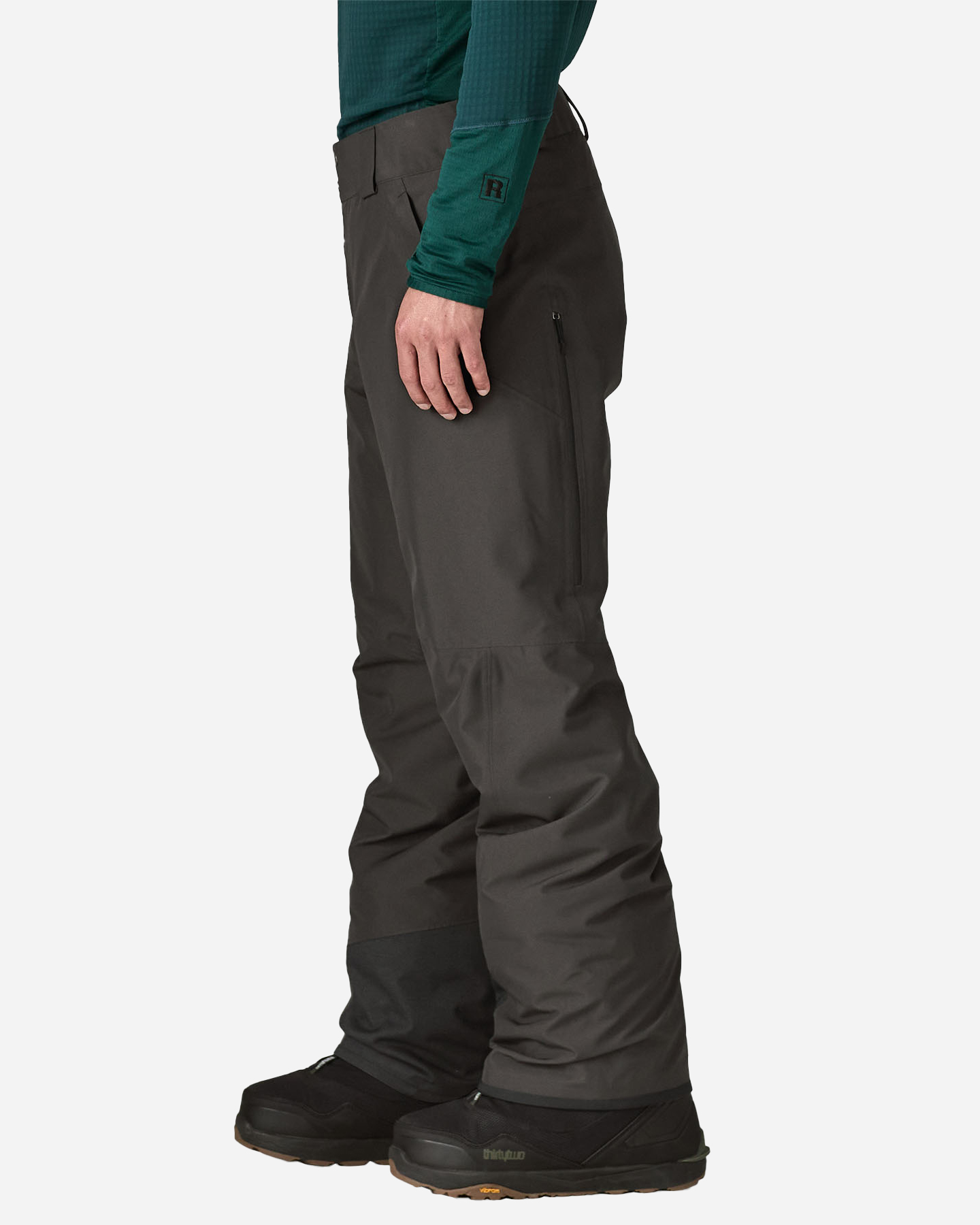 Pantalone sci PATAGONIA INSULATED POWDER TOWN M - Nero - 2 | Cisalfa Sport