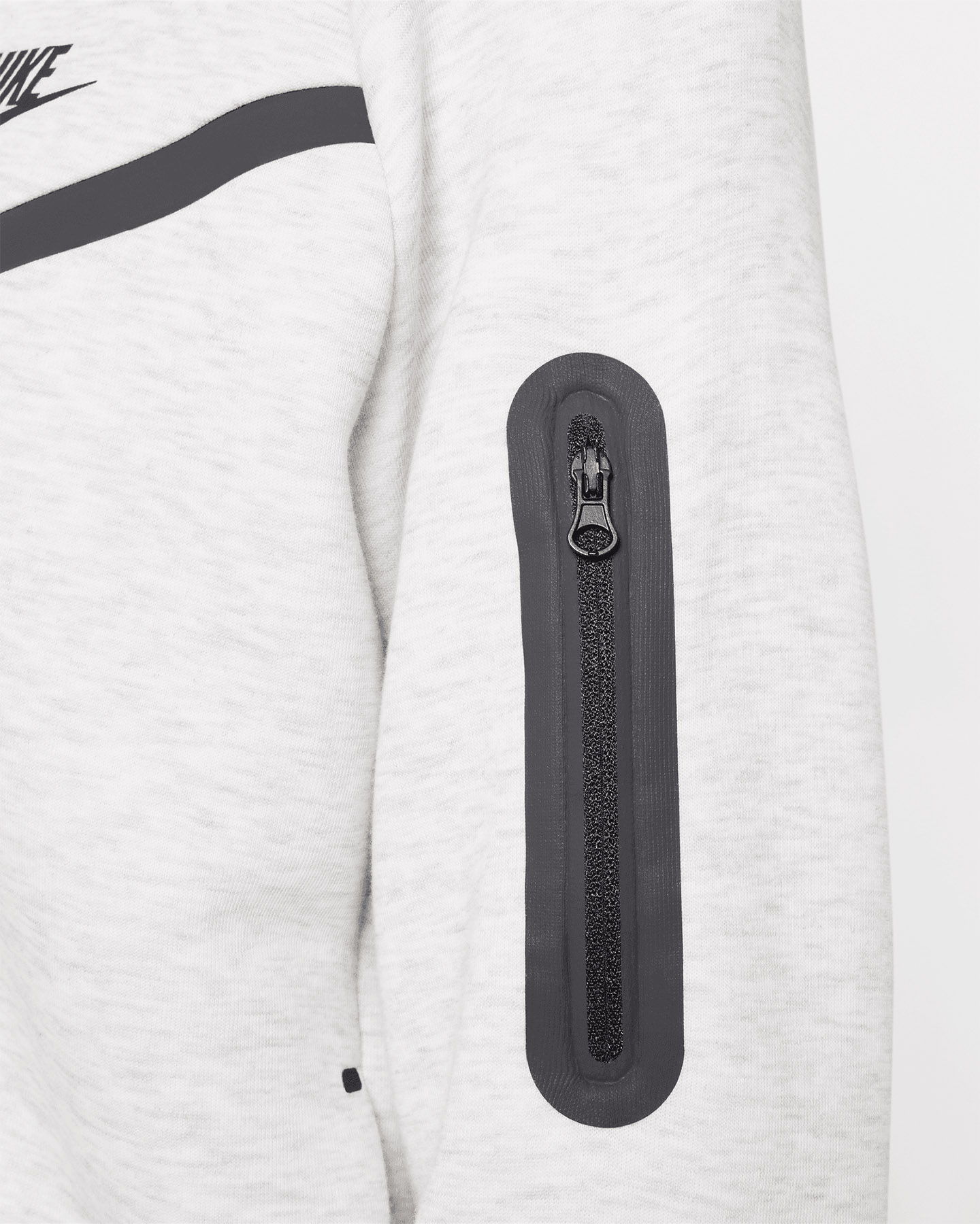 Felpa NIKE TECH FLEECE JR - Grigio - 5 | Cisalfa Sport