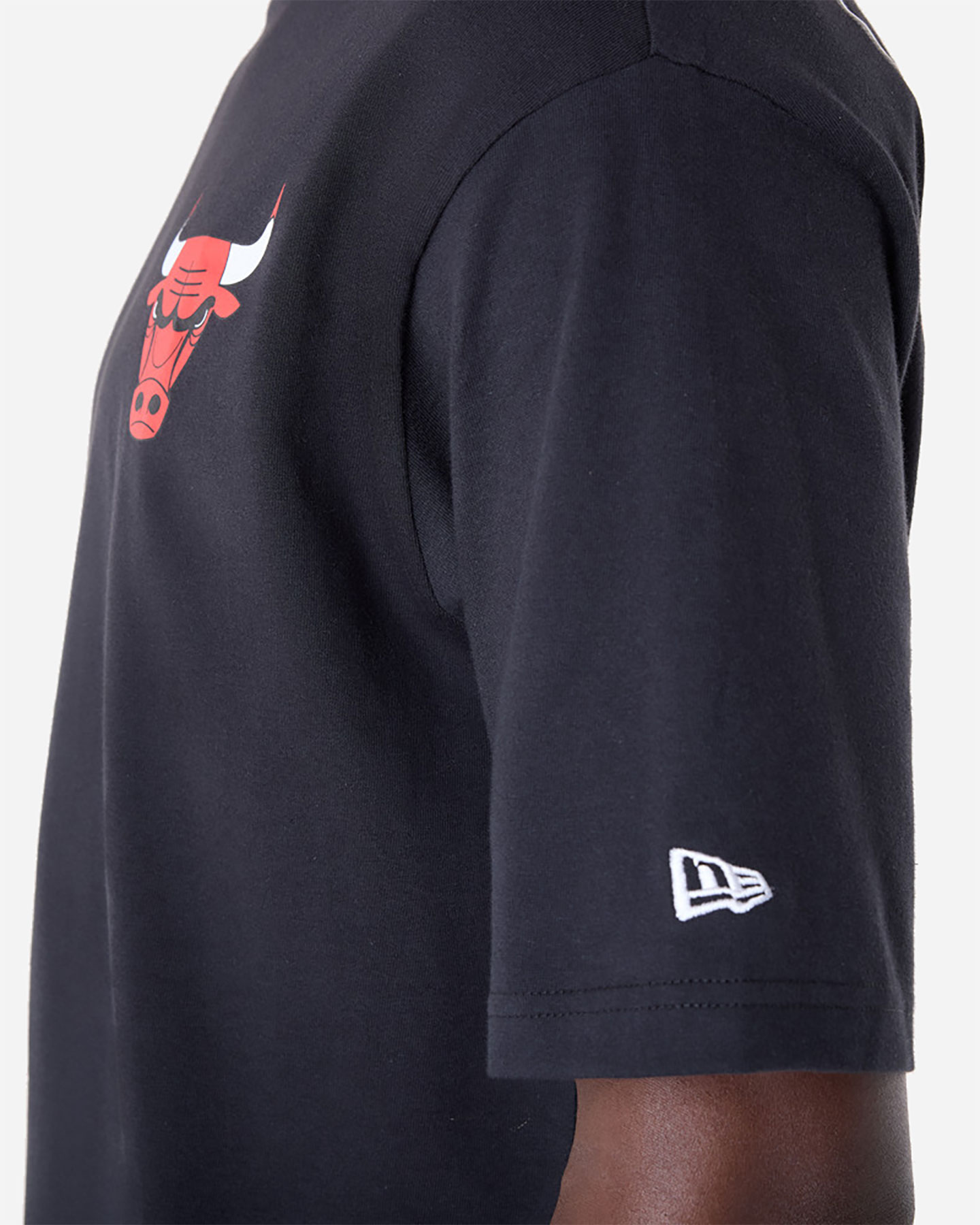 T shirt nba NEW ERA FONT GRAPHIC BULLS M - Nero - 5 | Cisalfa Sport