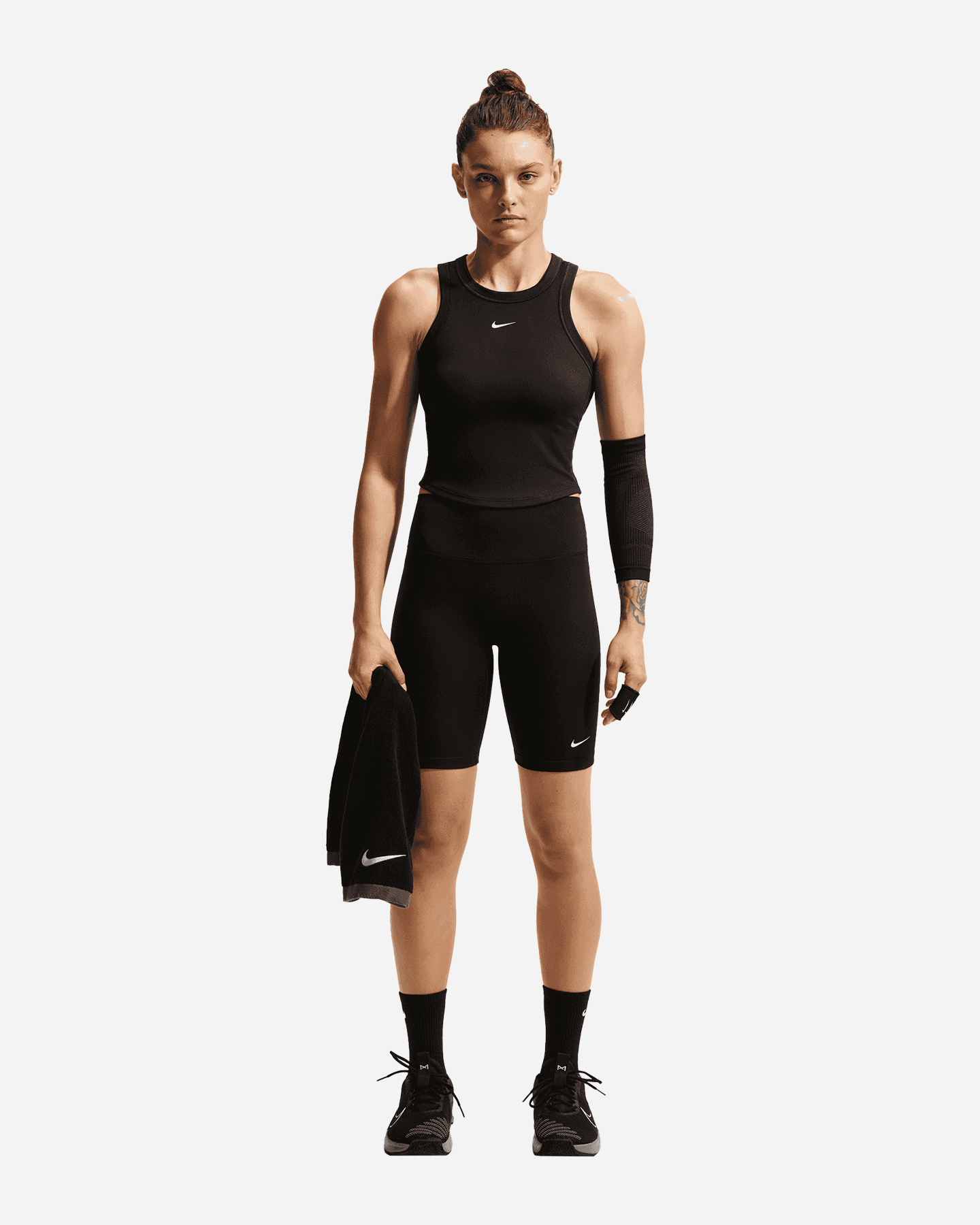 Short training NIKE ONE 8IN W - Nero - 1 | Cisalfa Sport
