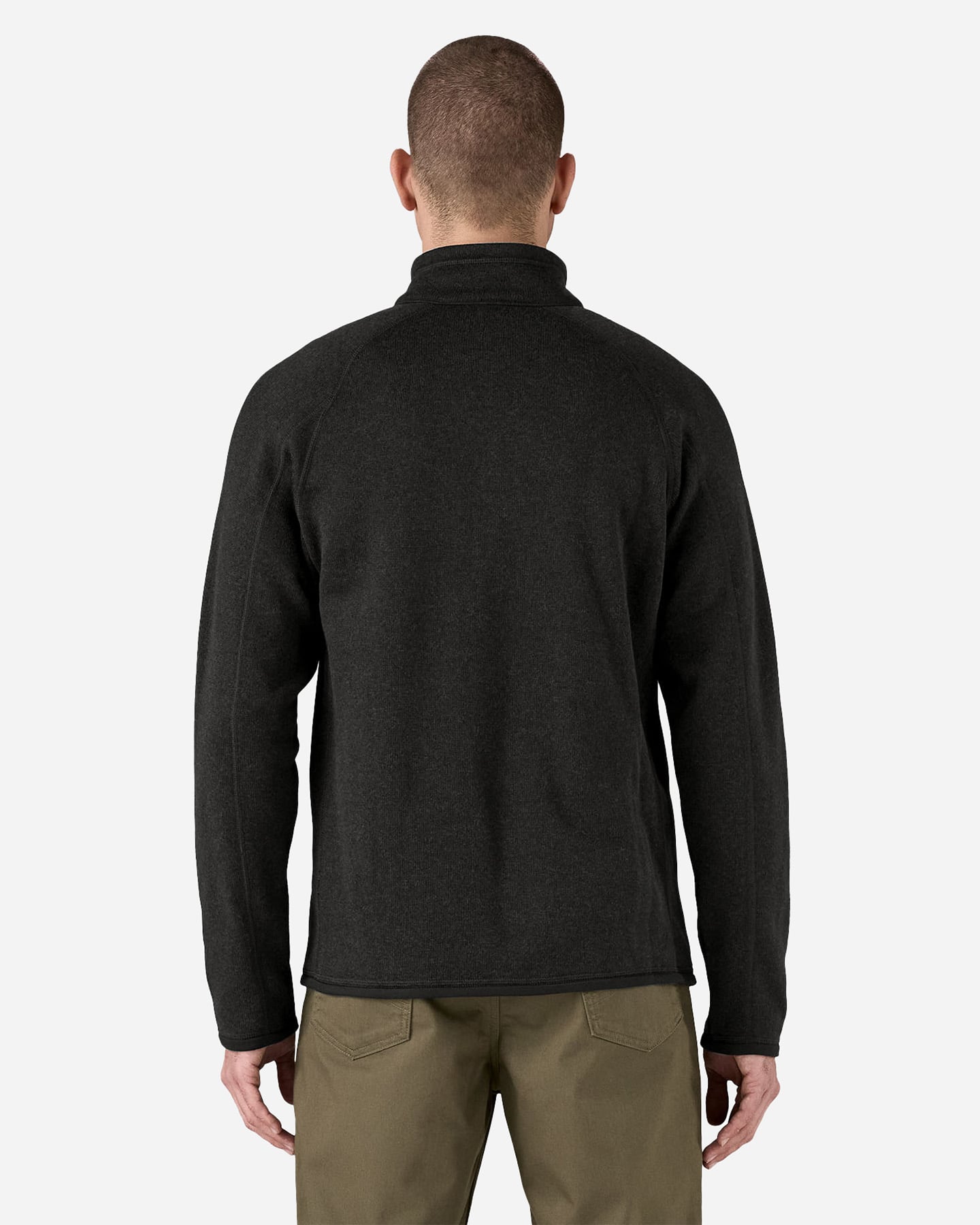 Pile PATAGONIA BETTER SWEATER 1/4 M - Nero - 1 | Cisalfa Sport