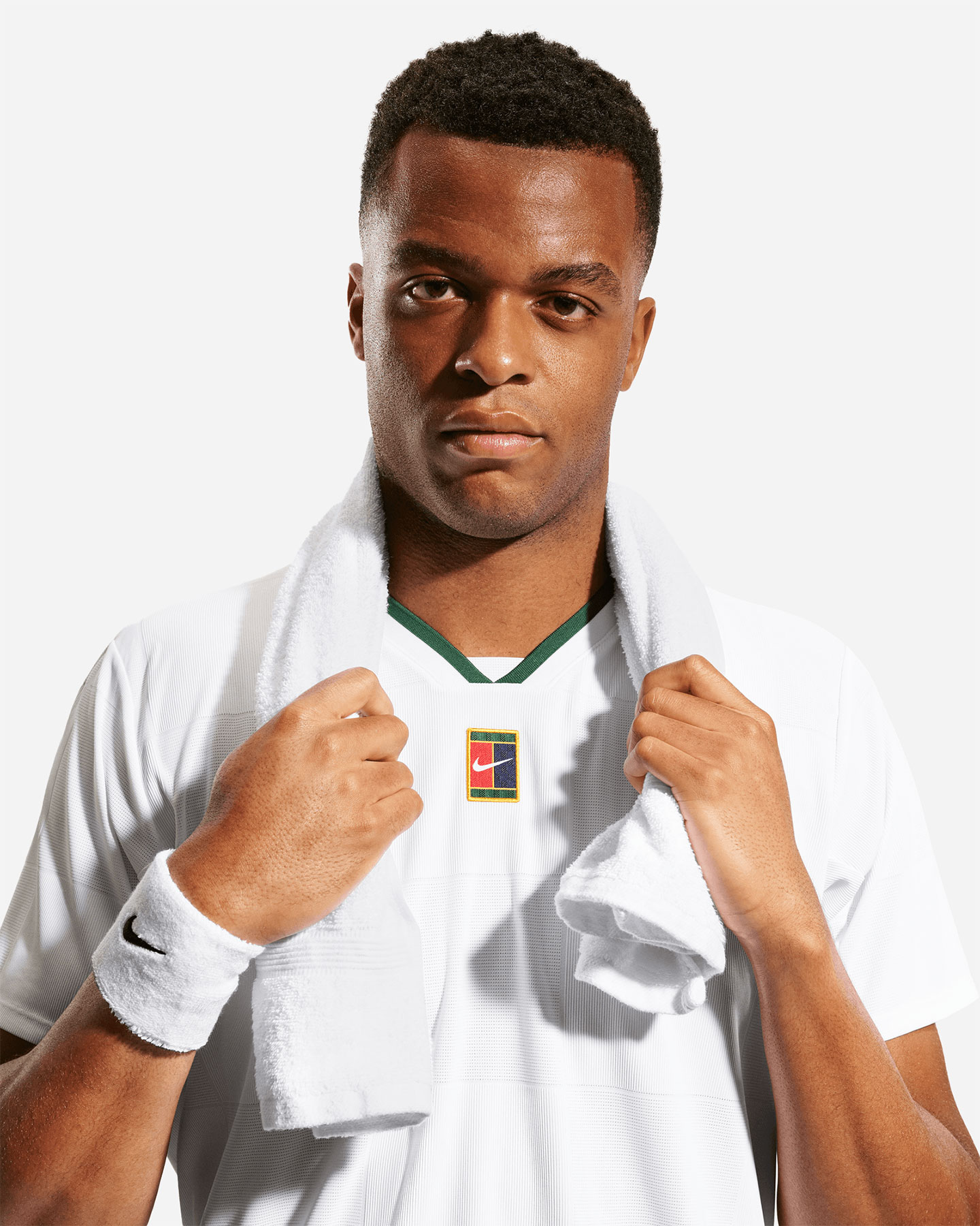 T-shirt tennis NIKE CARLOS M - Bianco - 4 | Cisalfa Sport